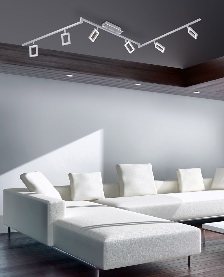 Paul Neuhaus Deckenleuchte »INIGO«, 6 flammig, Leuchtmittel LED-Board   LED günstig online kaufen