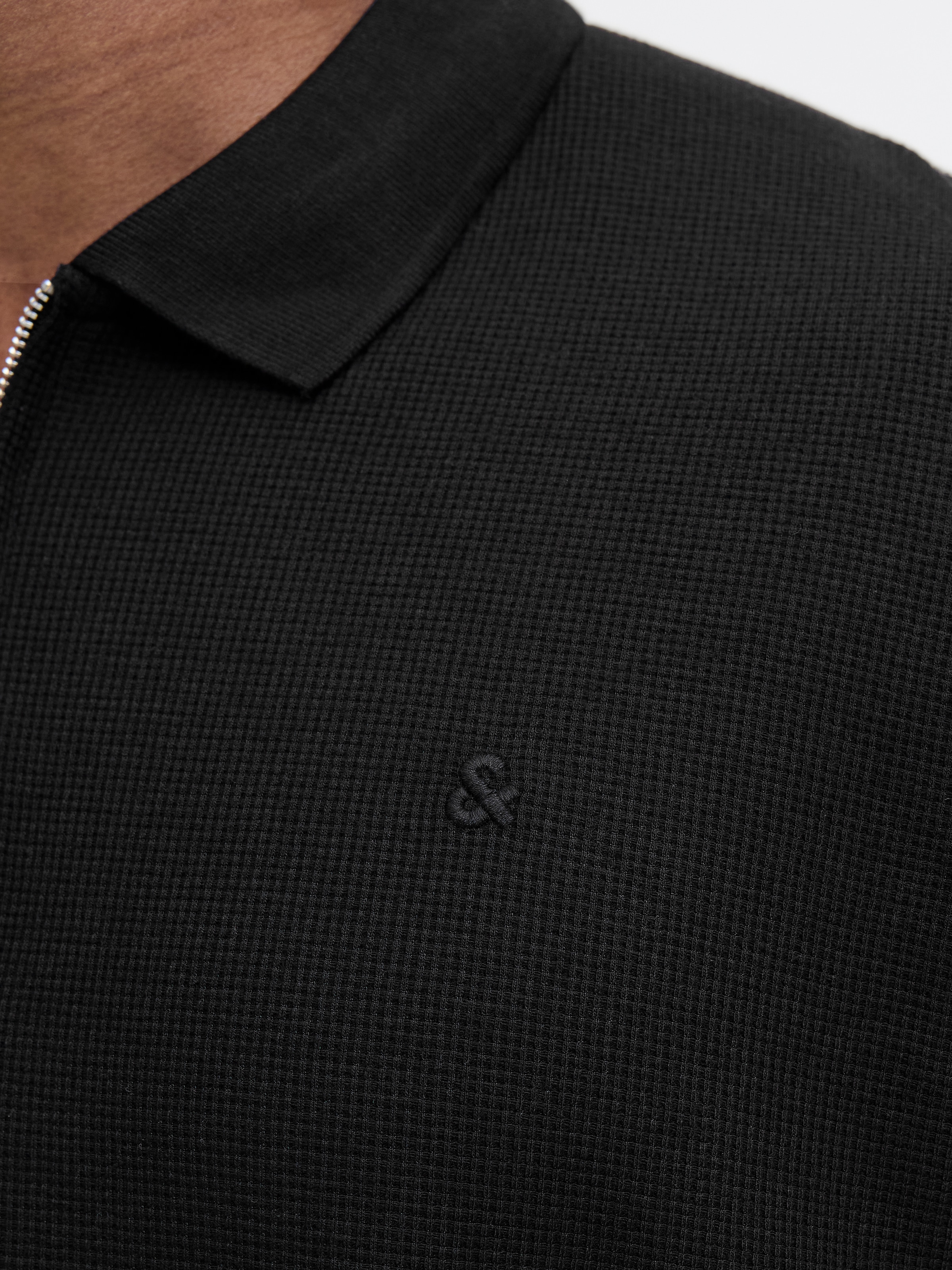 Jack & Jones PlusSize Poloshirt »JJEAUSTIN ZIP POLO SS NOOS PLS«