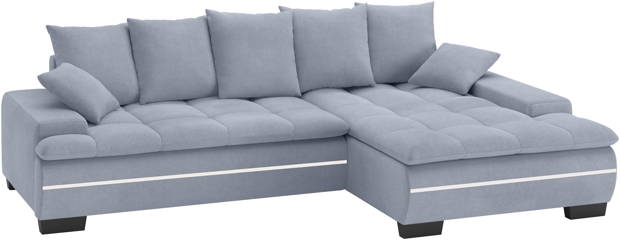 Mr. Couch Ecksofa »Haiti II, L-Form«, RGB-LED Beleuchtung, Kaltschaum, wahl günstig online kaufen