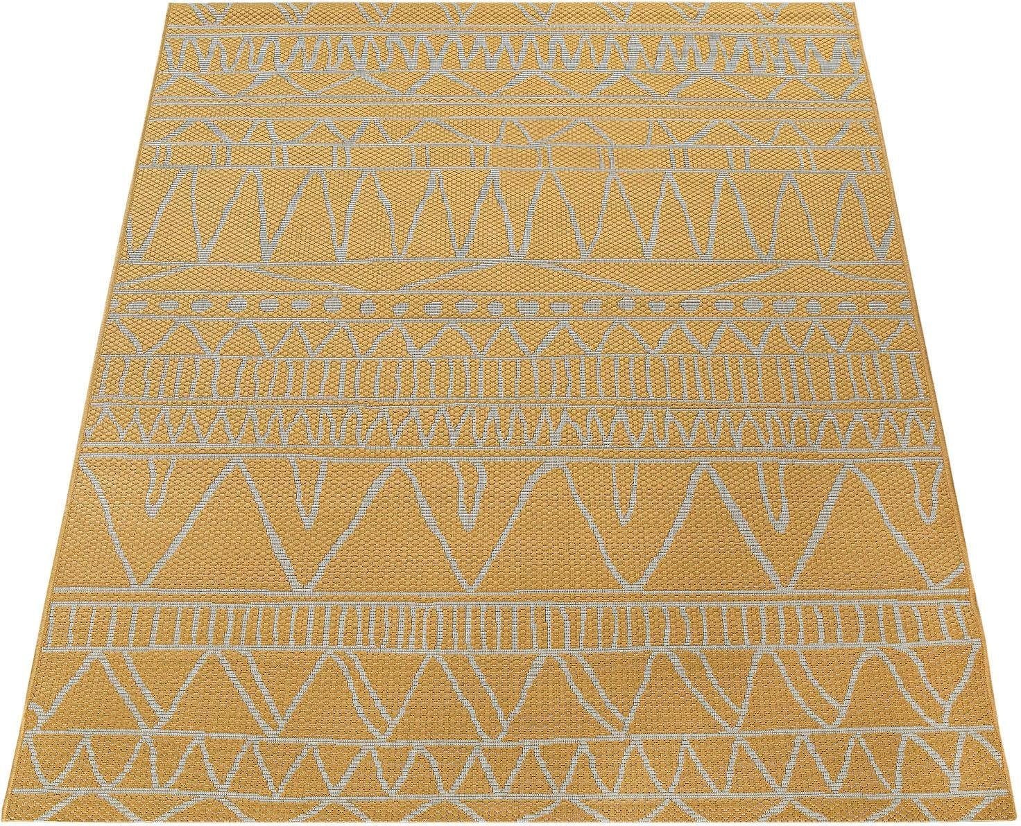 Paco Home Teppich »Illusion 321«, UV-beständig auf rechteckig, Design, Rechnung geeignet, modernes Outdoor Flachgewebe, und bestellen In