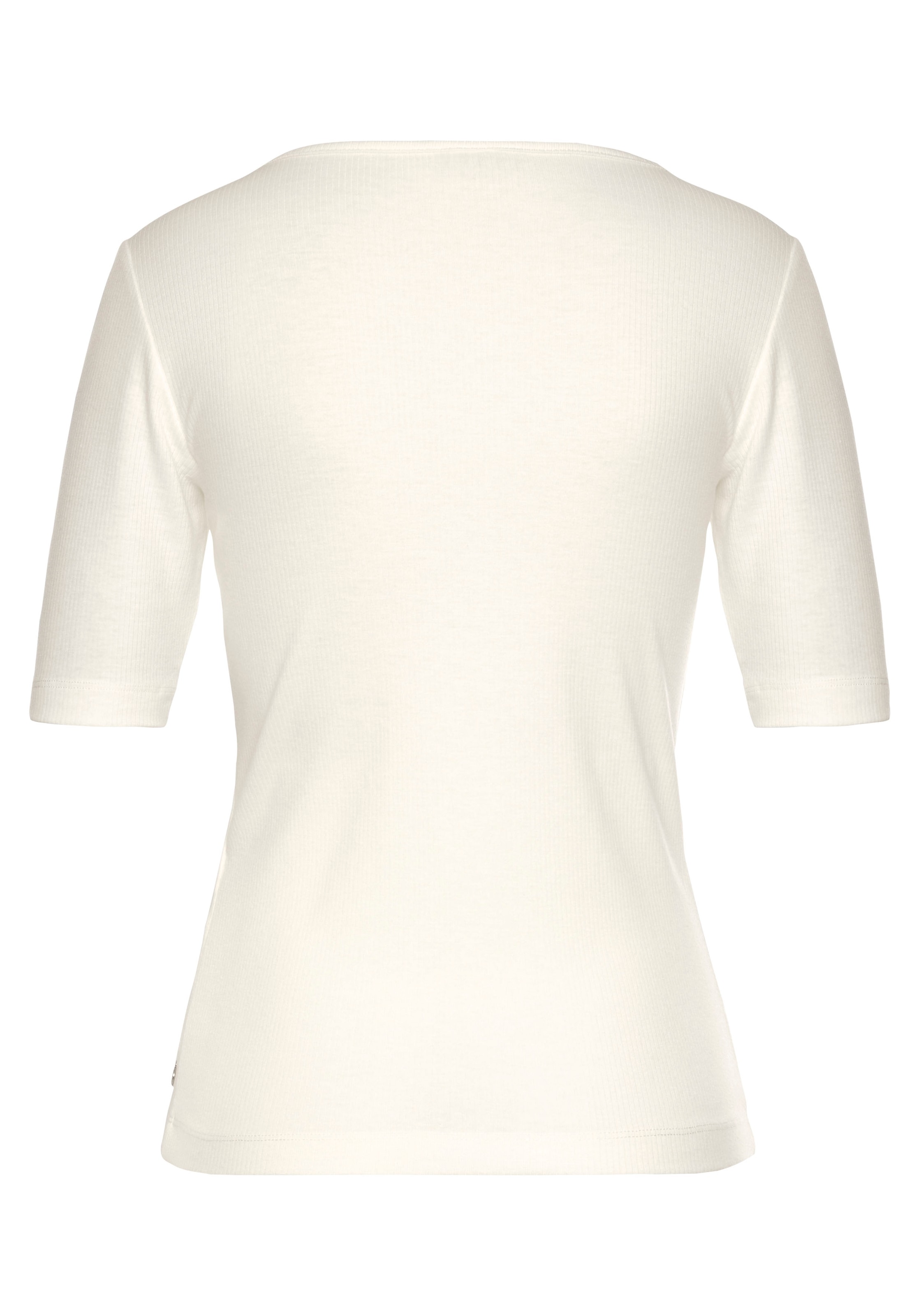 LASCANA Pyjamaoberteil, aus Rippstrick