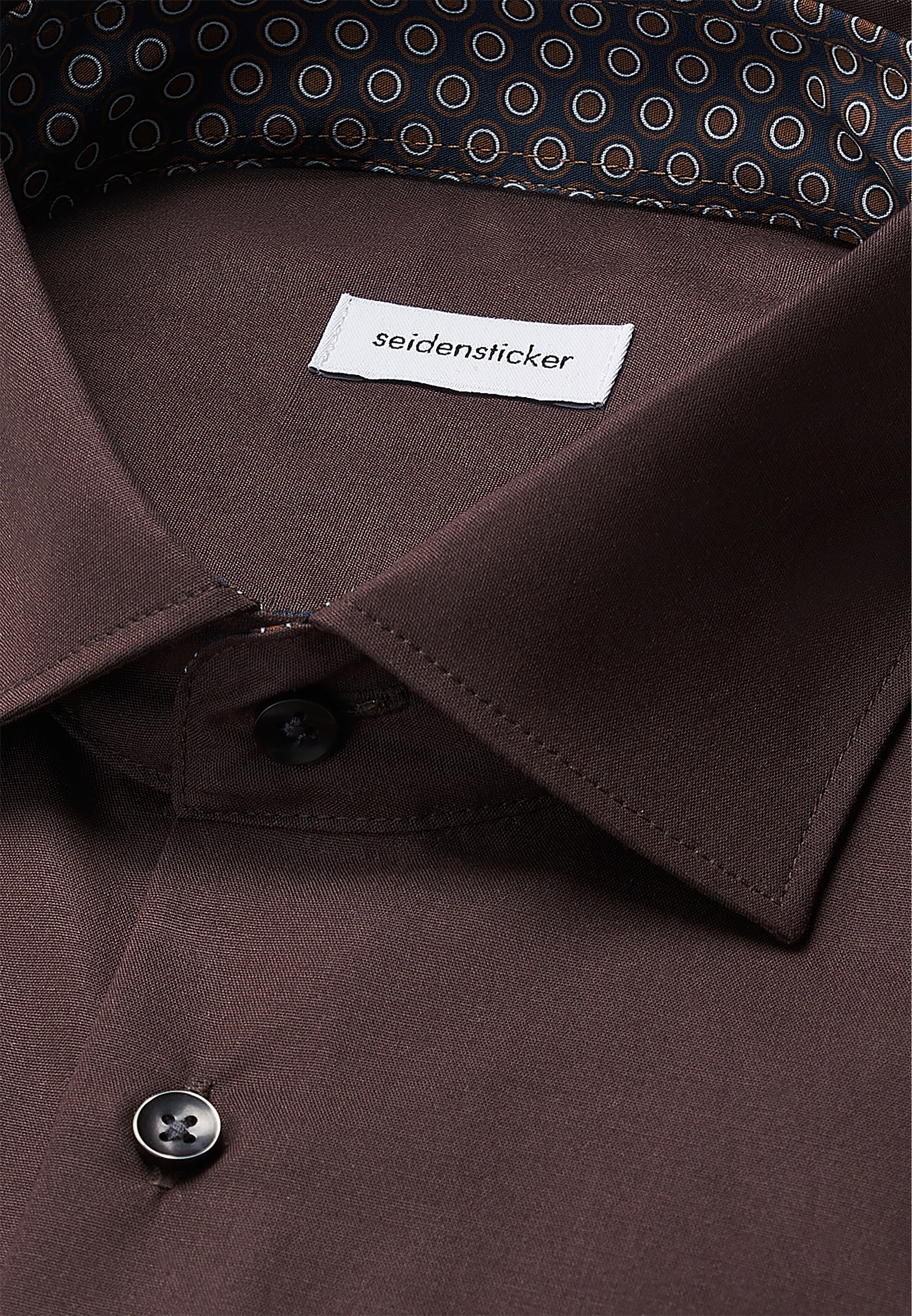 seidensticker Businesshemd »Schwarze Rose« Regular 1/1 Kentkragen Uni