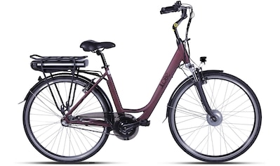 LLobe E-Bike »Metropolitan JOY rot 13 Ah«, 3 Gang, Frontmotor 250 W kaufen
