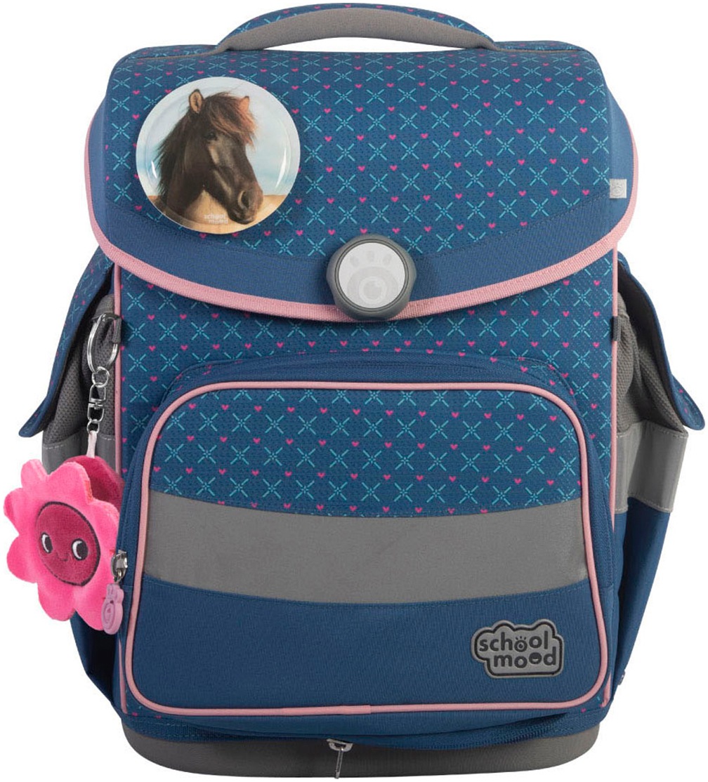 SCHOOL-MOOD® Schulranzen »Timeless Pro«, retroreflektierende Flächen