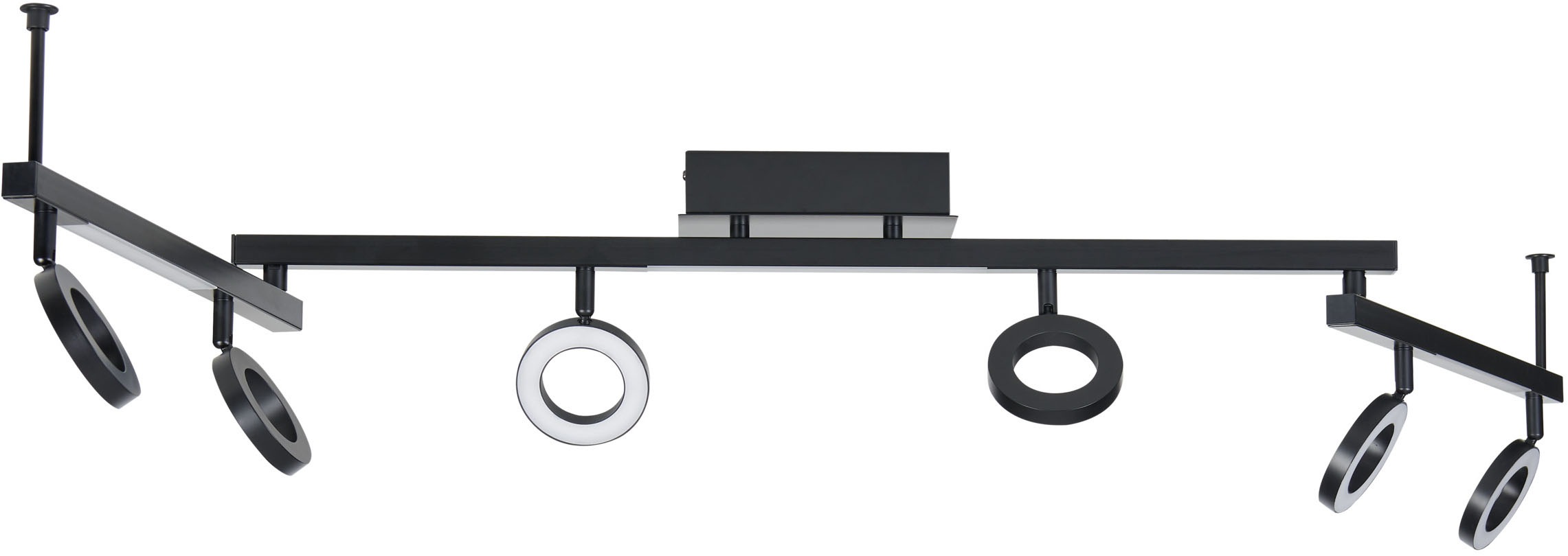 EGLO Deckenspot »CARDILLIO 1 Spotlampe - Alu, Stahl - LED;LED - 6X3,2W;3X3, günstig online kaufen