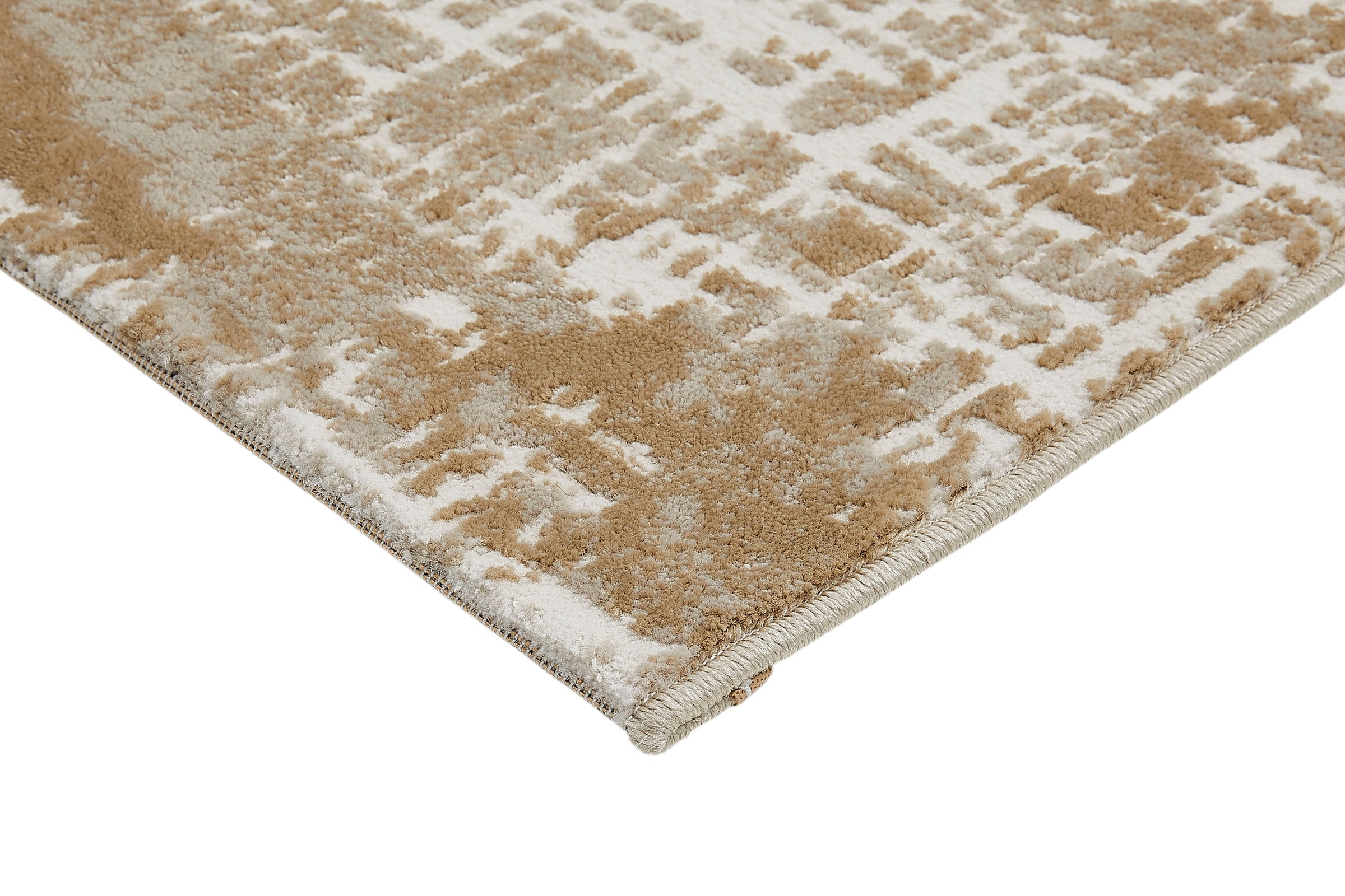 LUXOR living Teppich »Saragossa«, rechteckig, 15 mm Höhe, Kurzflor, modernes Design, ideal in Schlafzimmer & Wohnzimmer