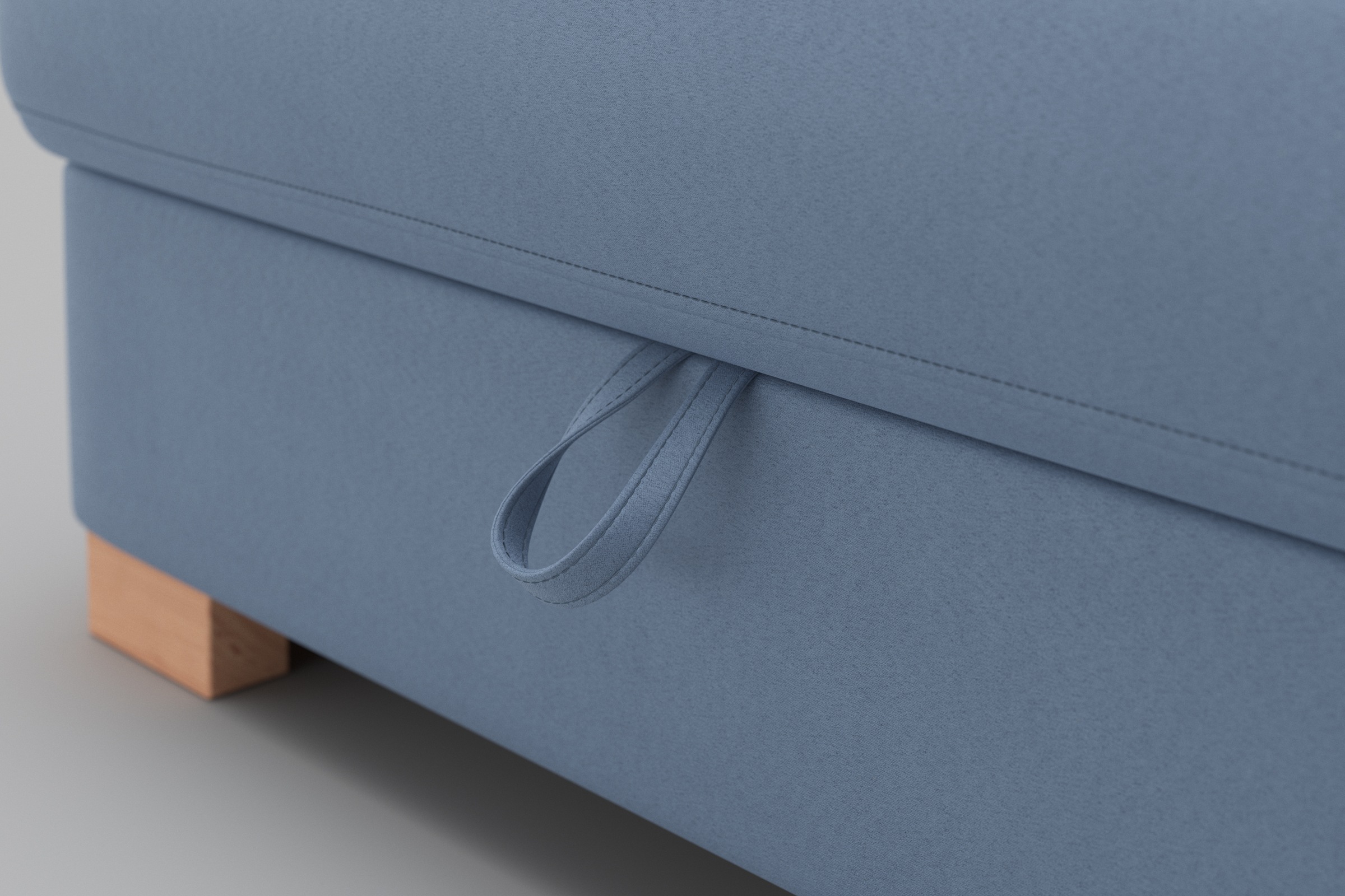 sit&more Ecksofa »Quincy L-Form«, wahlweise mit Bettfunktion und Bettkasten