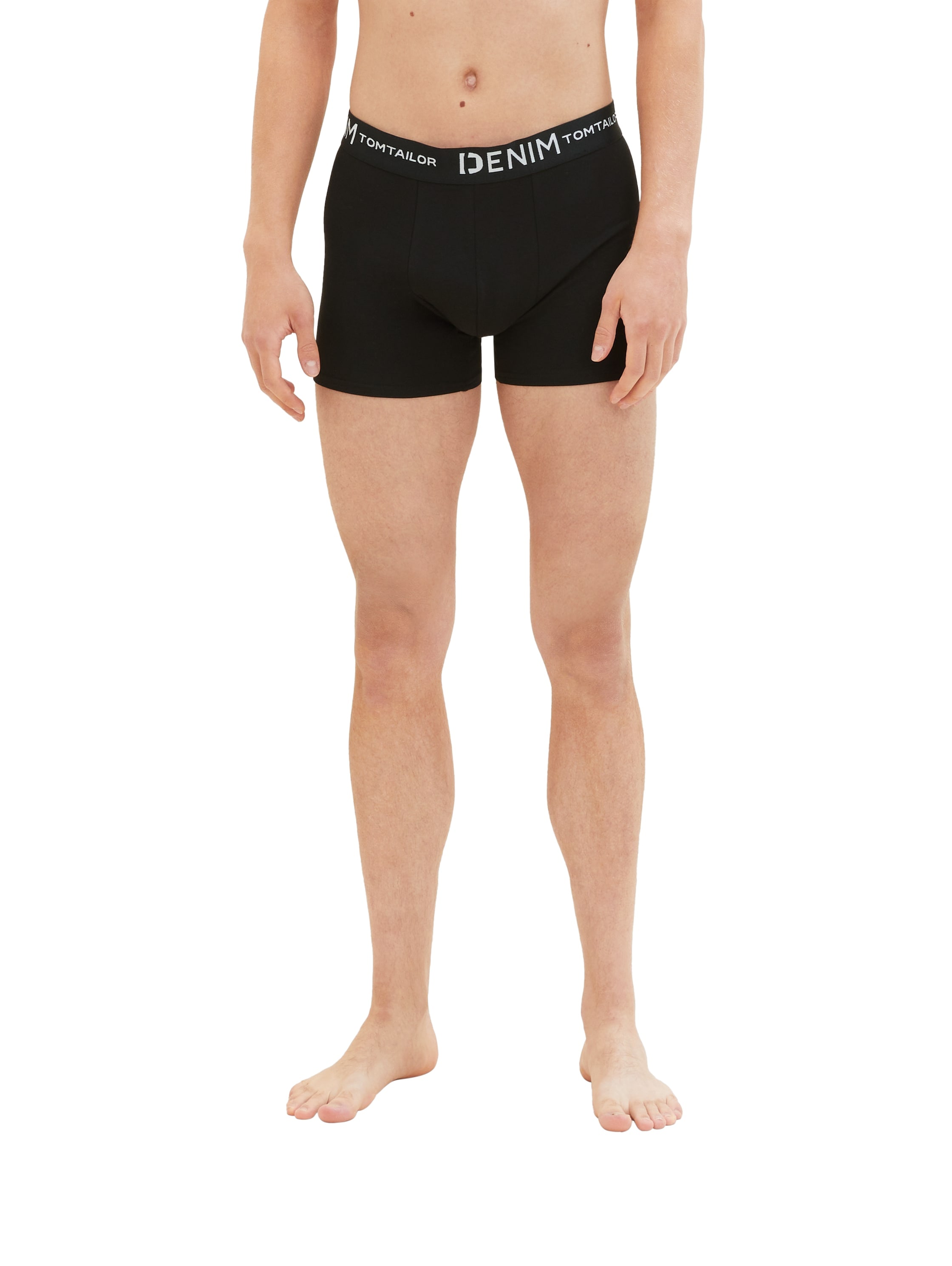 TOM TAILOR Denim Boxershorts Packung, 3 Stk. mit Logo-Stretchbund