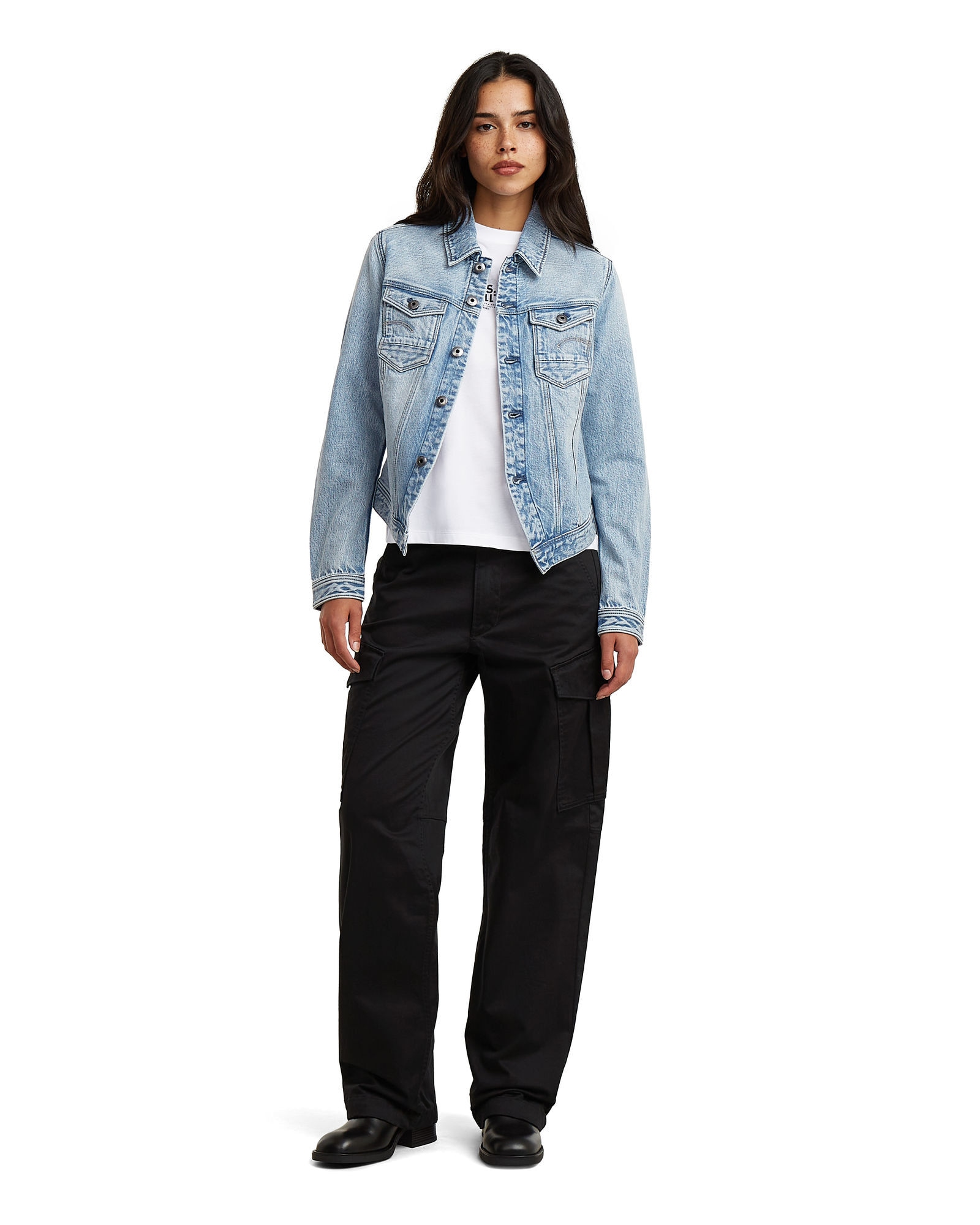 G-STAR Jeansjacke »Pitched Hem Slim Jacke«