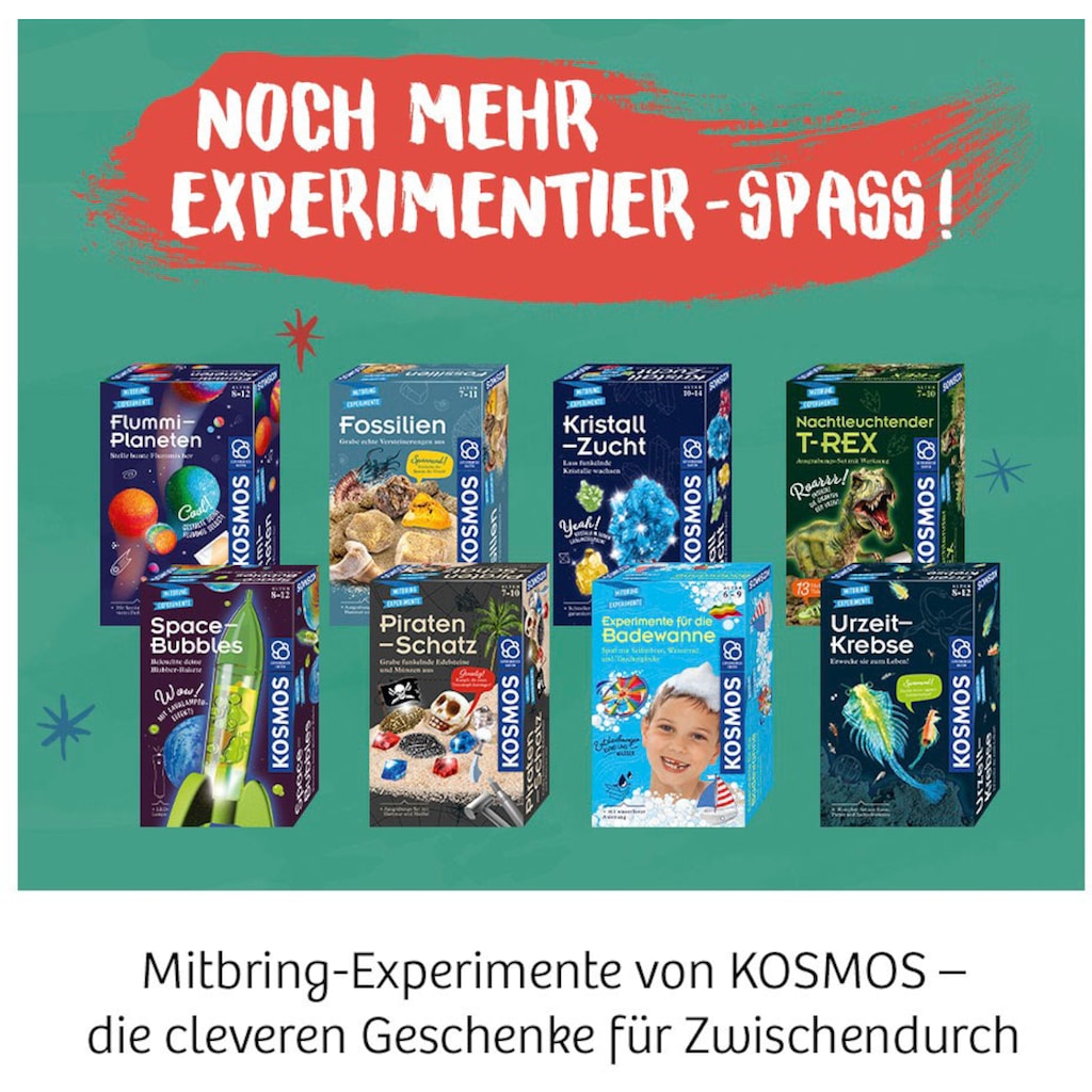 Kosmos Experimentierkasten »Nachtleuchtender T-REX«