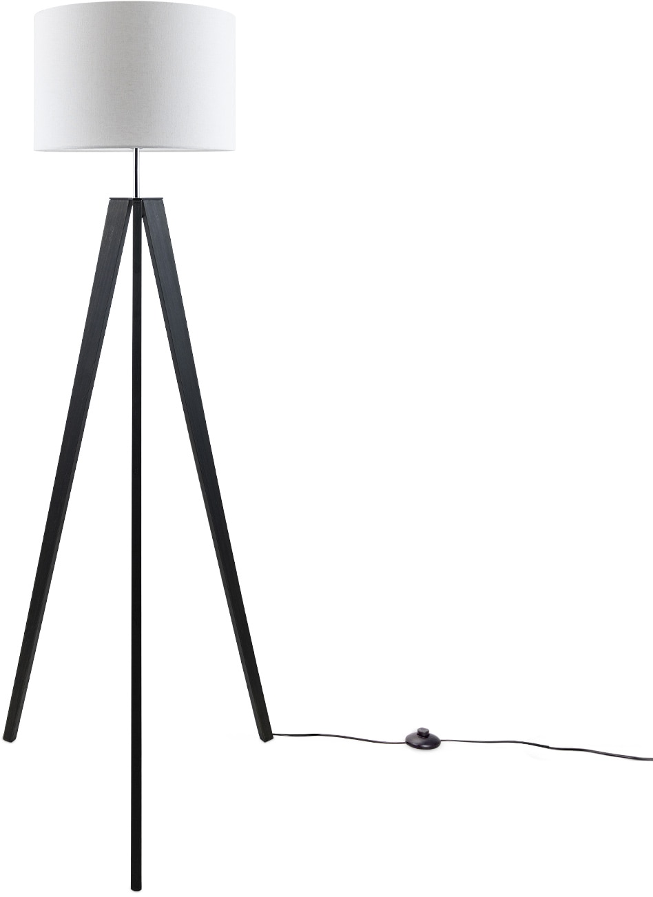1 Color«, Wohnzimmer »Canvas bestellen Home LED Fuß Lampe E27 Stil Vintage uni Paco Stehlampe Skandinavischer Stehlampe flammig-flammig, online