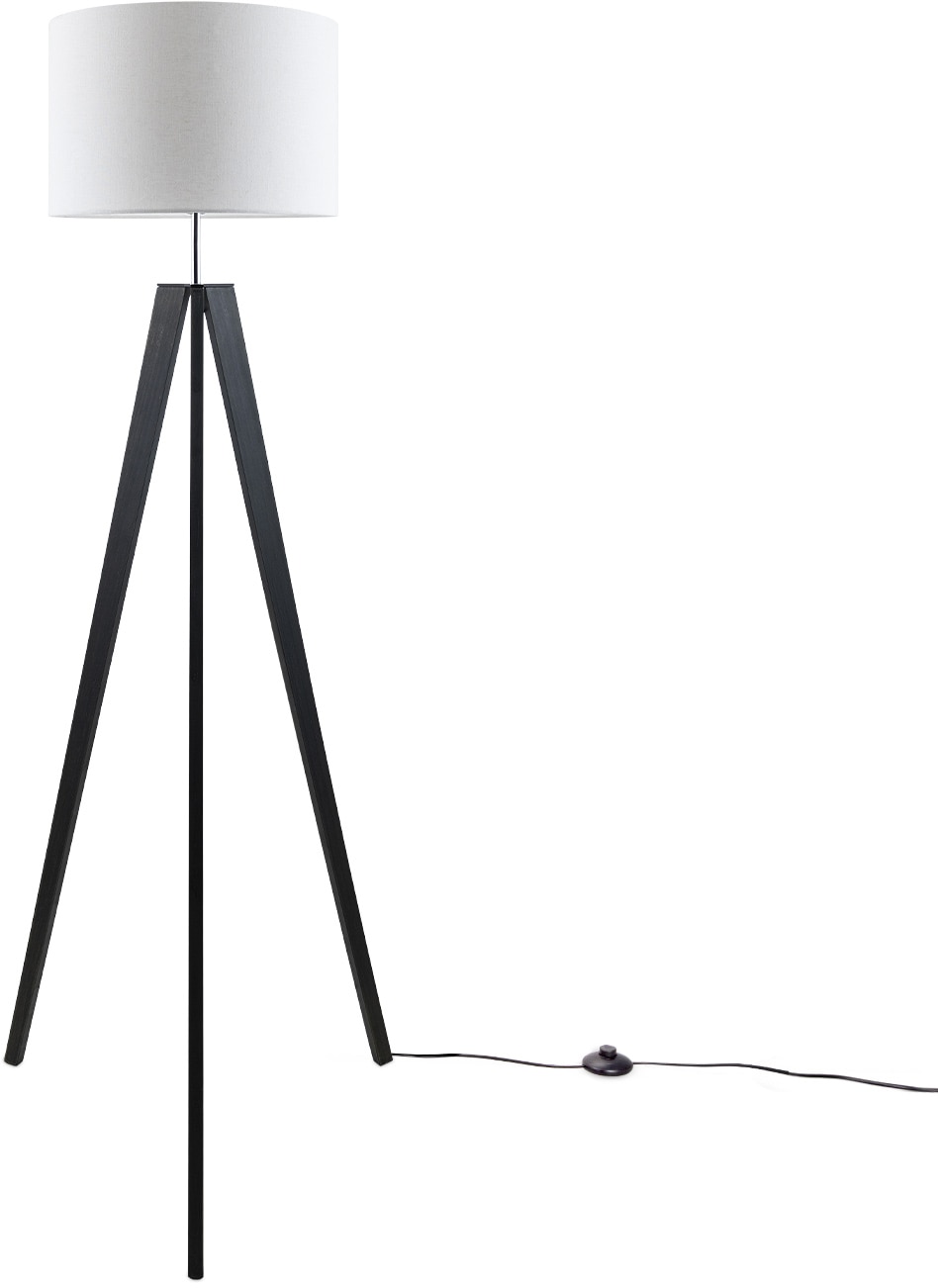 Paco Home Stehlampe »Canvas uni Color«, 1 flammig, Leuchtmittel E27   ohne günstig online kaufen