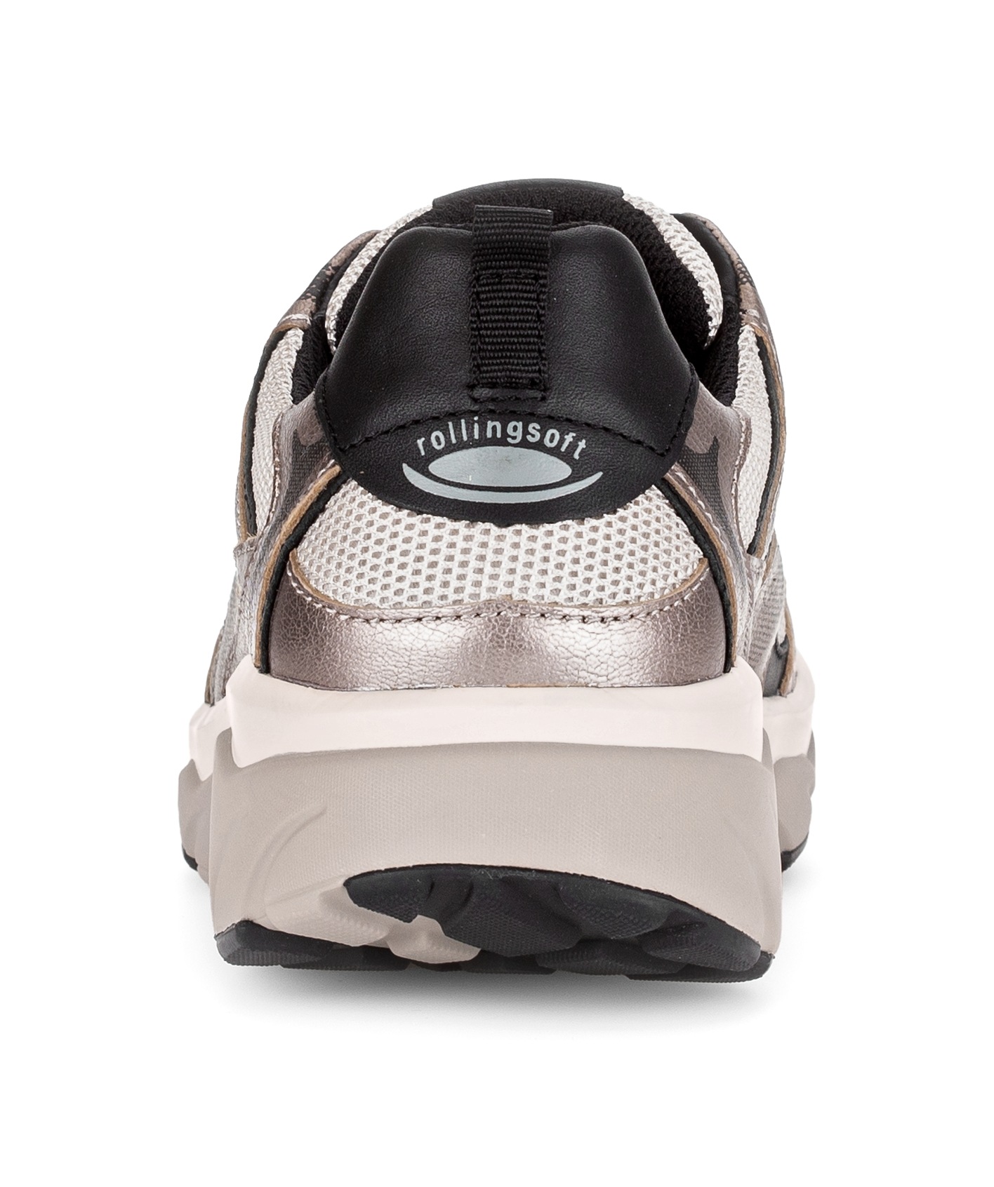 Gabor Rollingsoft Keilsneaker  , Freizeitschuh, Halbschuh, Schnürschuh mit herausnehmbarem Fußbett