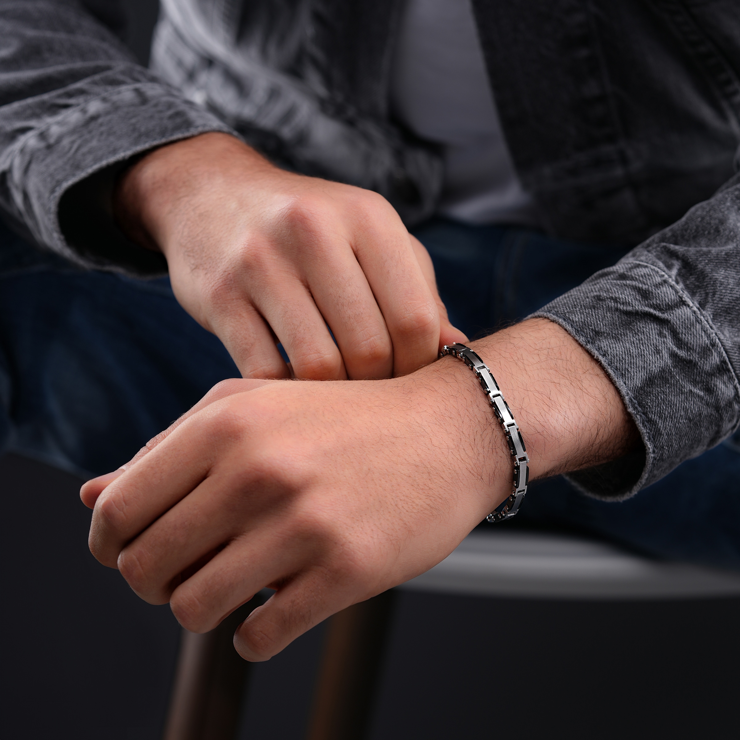 Police Armband »Spire« mit Kristallstein (synth.)