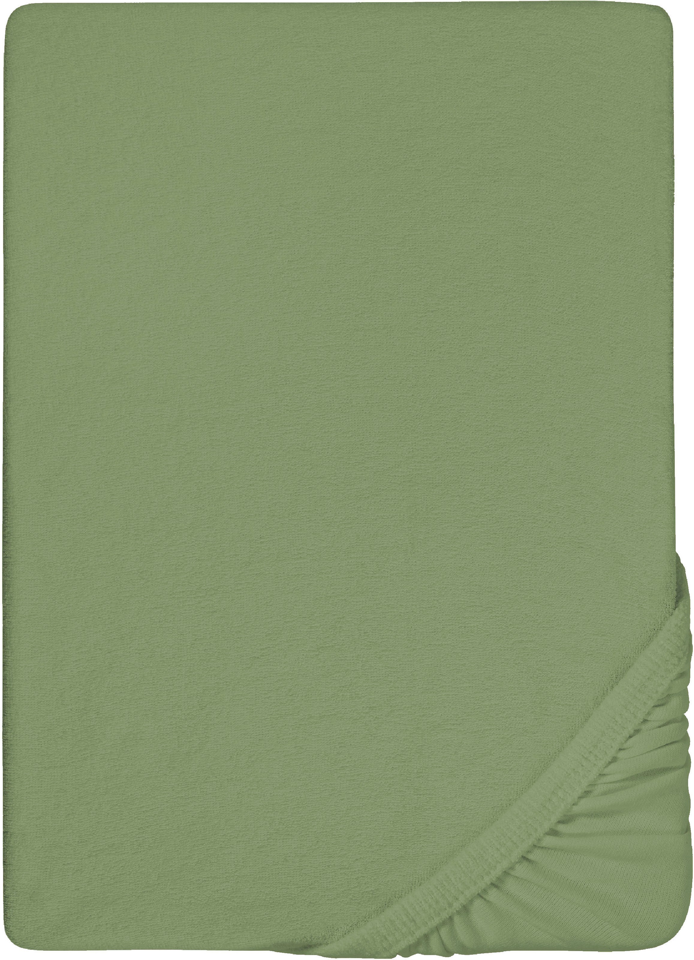 Biberna Spannbettlaken »Pepe« weicher Frottee-Stretch
