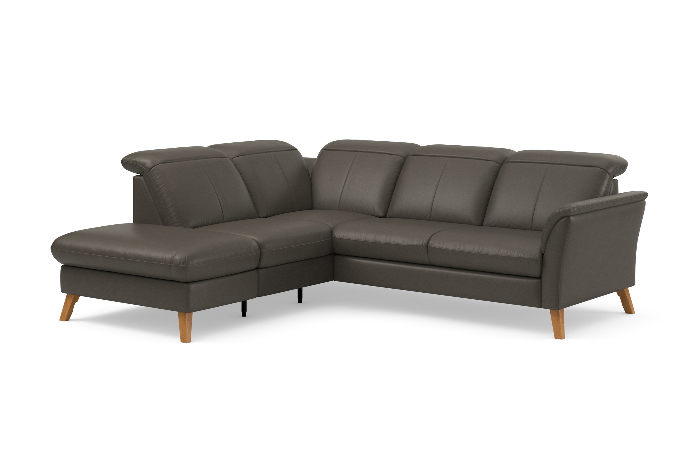 sit&more Ecksofa »Romero L-Form«, wahlweise mit oder ohne TV-Funktion, Bettfunktion, Bettkasten