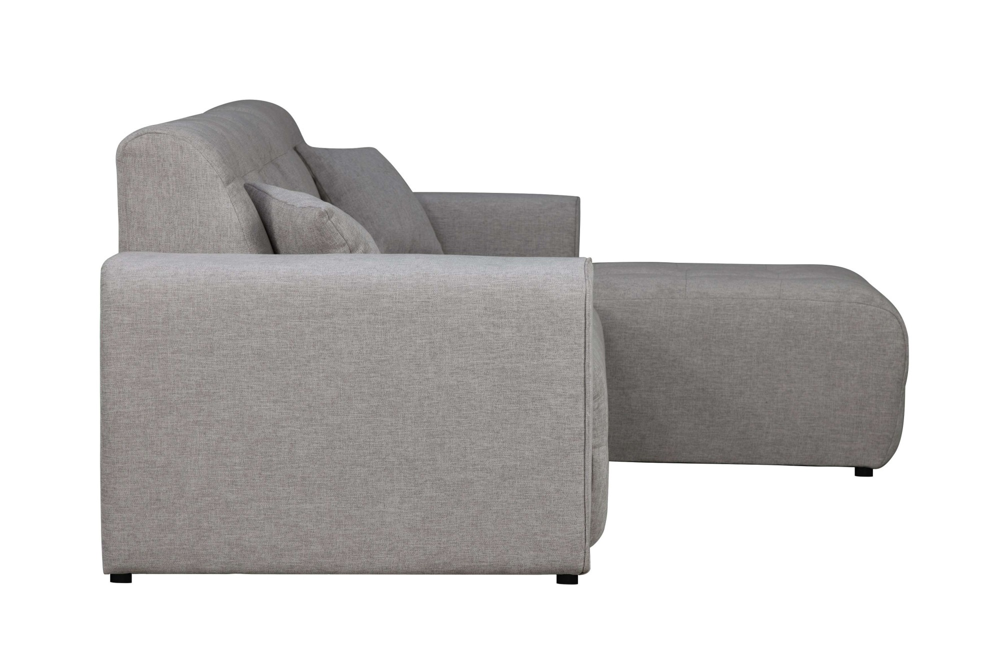 Home affaire Ecksofa »Nosia L-Form«, incl. 2 Zierkissen, mit feiner Steppung