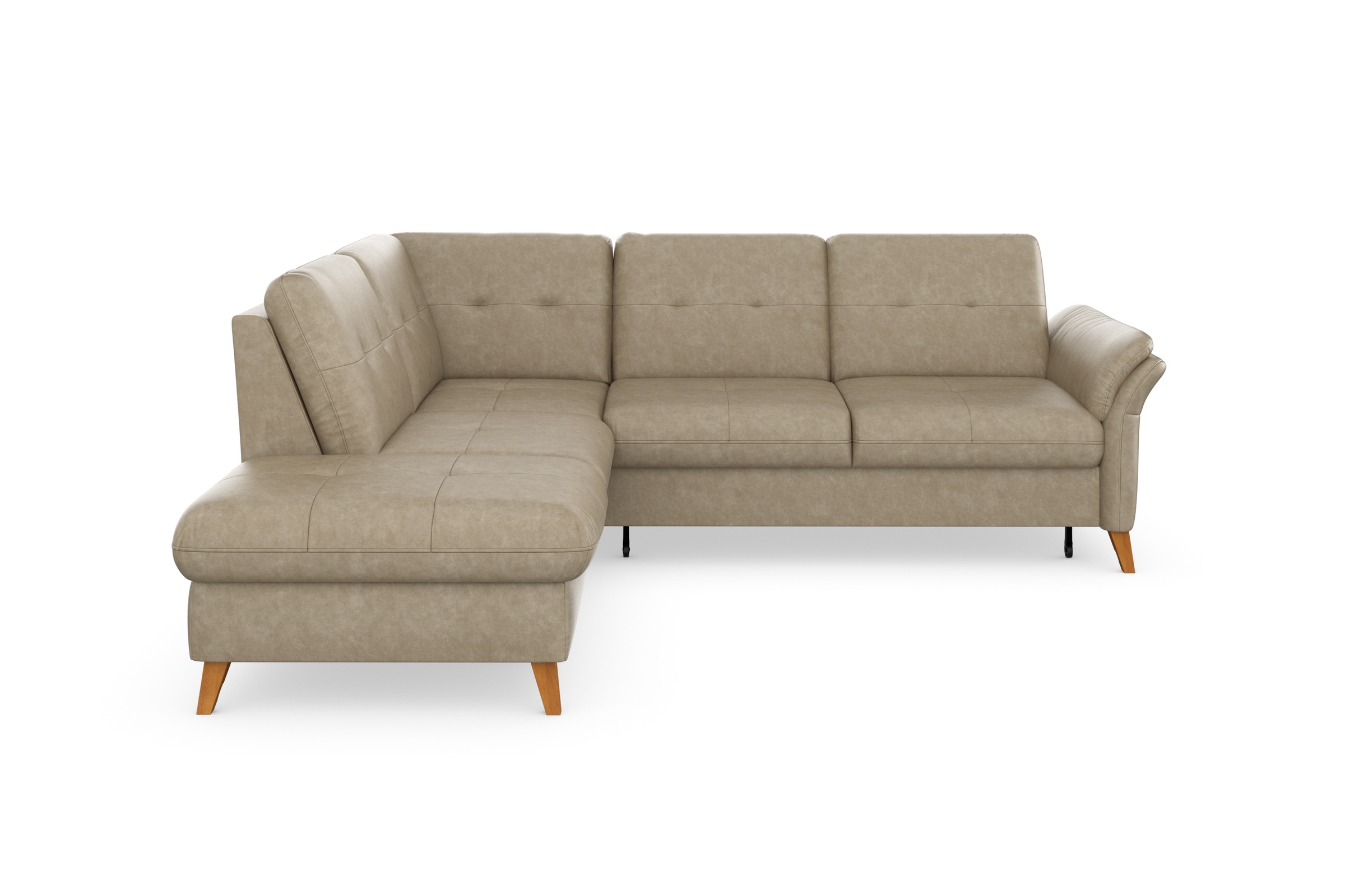 sit&more Ecksofa »Göteborg«, inkl. Sitztiefenverstellung, wahlweise mit Bettfunktion & Bettkasten