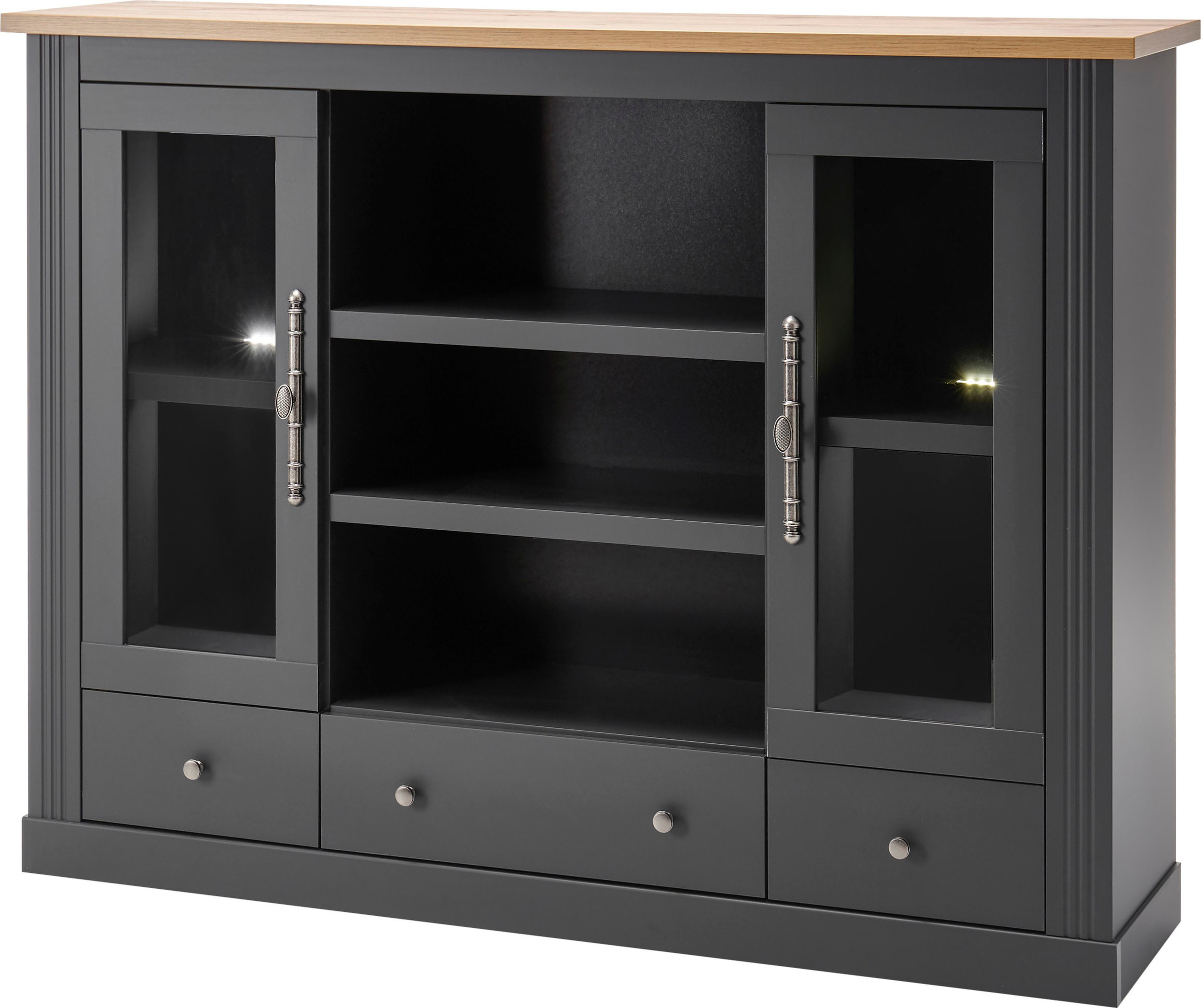 Home affaire Highboard "Westminster BESTSELLER", (Höhe ca. 122cm), im anges günstig online kaufen