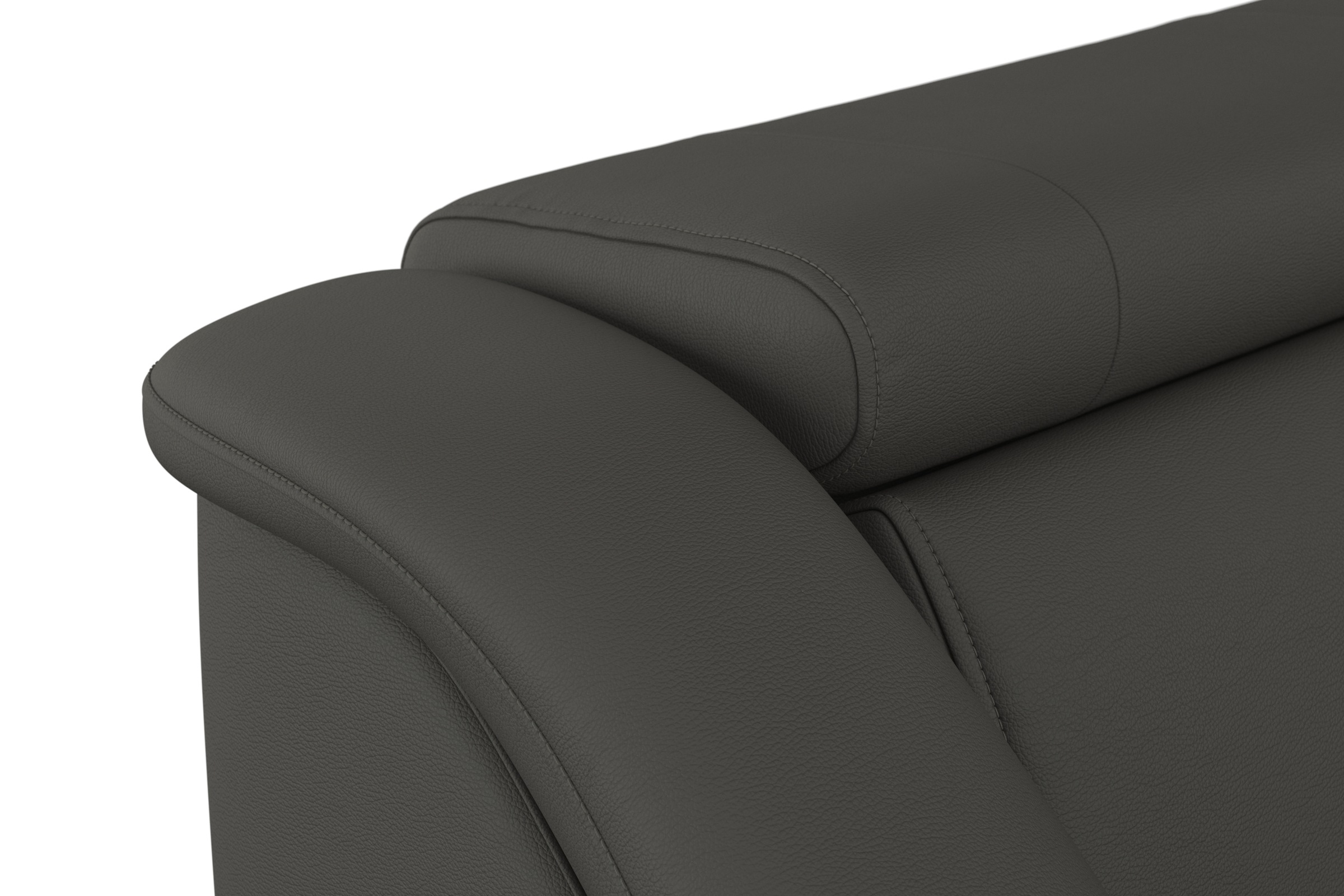 sit&more Ecksofa »Freetown L-Form«, inklusive Kopfteilverstellung und komfortablem Federkern