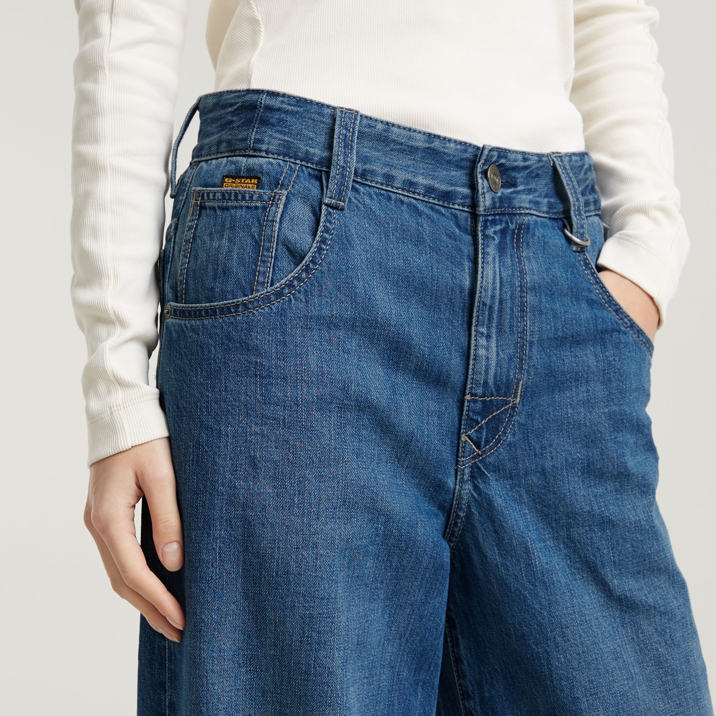 G-STAR Weite Jeans »Skater High Loose Wmn« mit hohem Bund