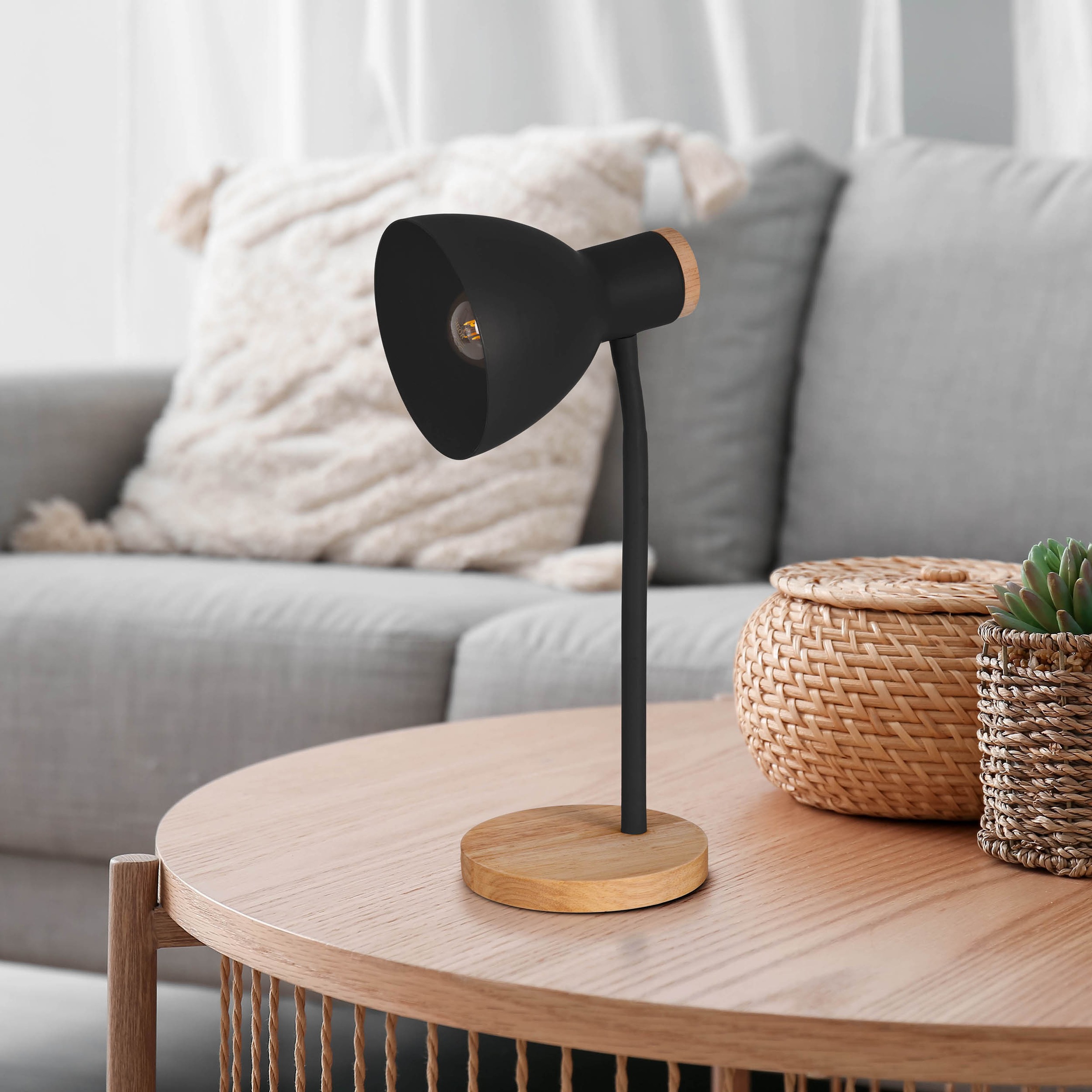 näve Schreibtischlampe »Marie«, 1 flammig, Leuchtmittel E14   ohne Leuchtmi günstig online kaufen