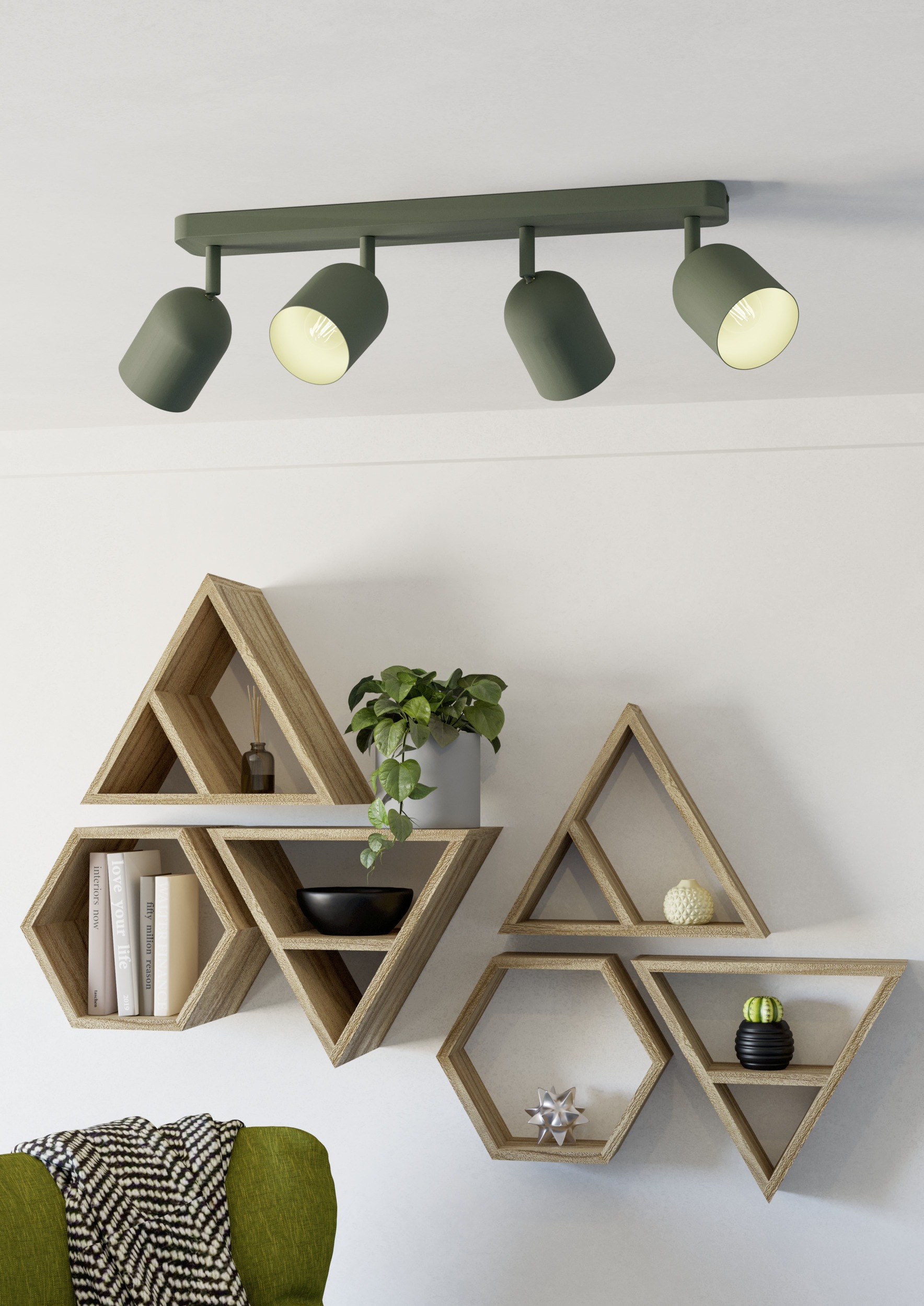 EGLO Deckenspot »TILSTON Spotlampe - Stahl - E14 - 4X40W - IP20« E14 1 Stk. günstig online kaufen