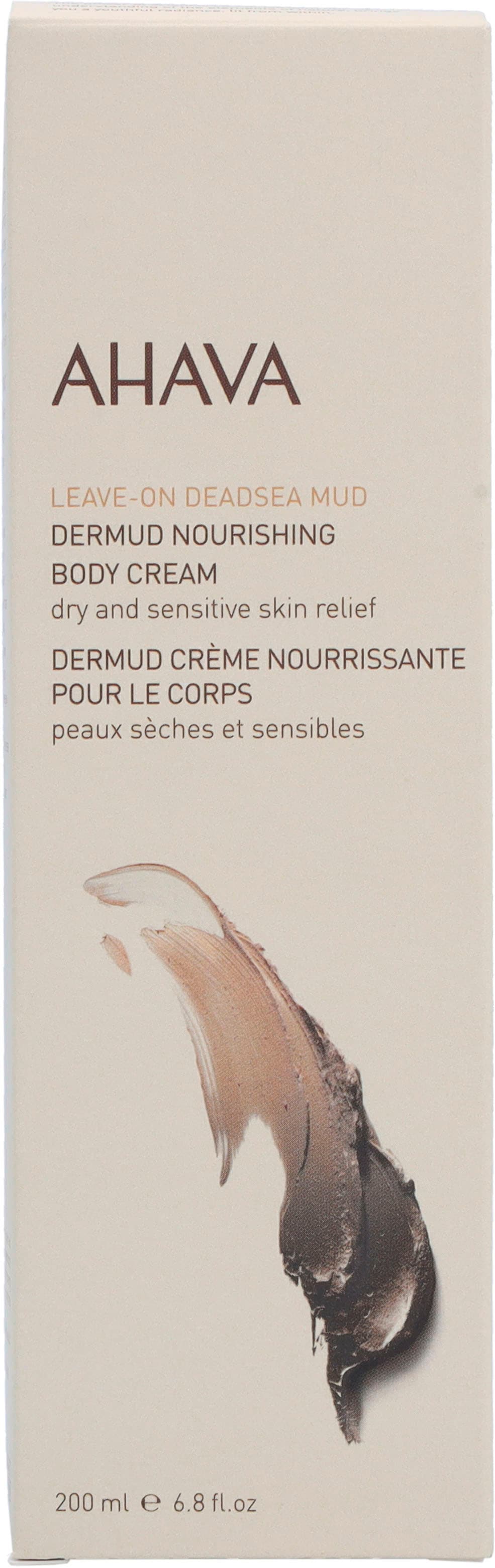 AHAVA Körpercreme »Deadsea Mud Dermud Nourishing Body Cream«, Mindert Spannung, Juckreiz und Rötungen, feuchtigkeitsspendend.
