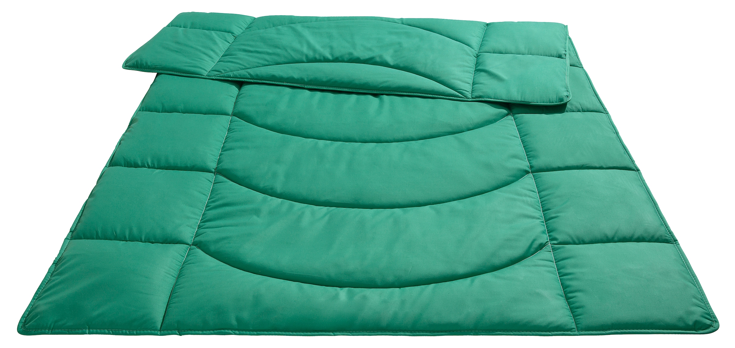 my home Steppbett + Kopfkissen »Microlux, Bettdecke 135x200 cm, 155x220 cm«, (Spar-Set, 1x Bettdecke und 1x Kopfkissen), Set mit Kissen 40x80 cm, 80x80 cm, Sommer, Herbst, Winter in 4 Farben