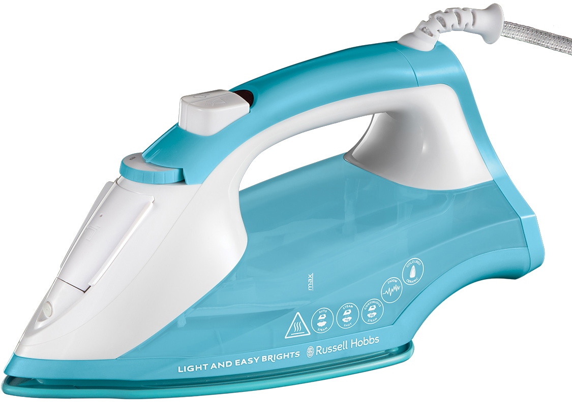 RUSSELL HOBBS Dampfbügeleisen »26482-56 Light and Easy Brights Aqua« 2400 W günstig online kaufen