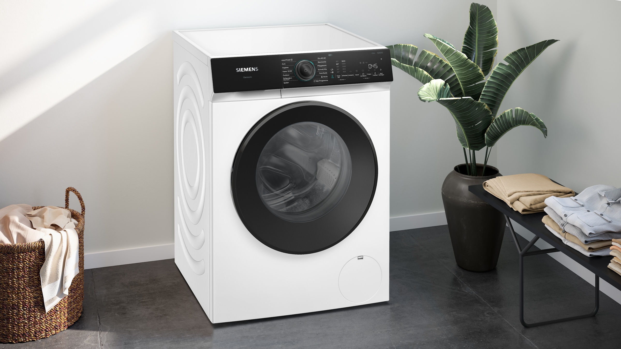 SIEMENS Waschmaschine iQ500 »WG56N2A40« 10 kg 1600 U/min