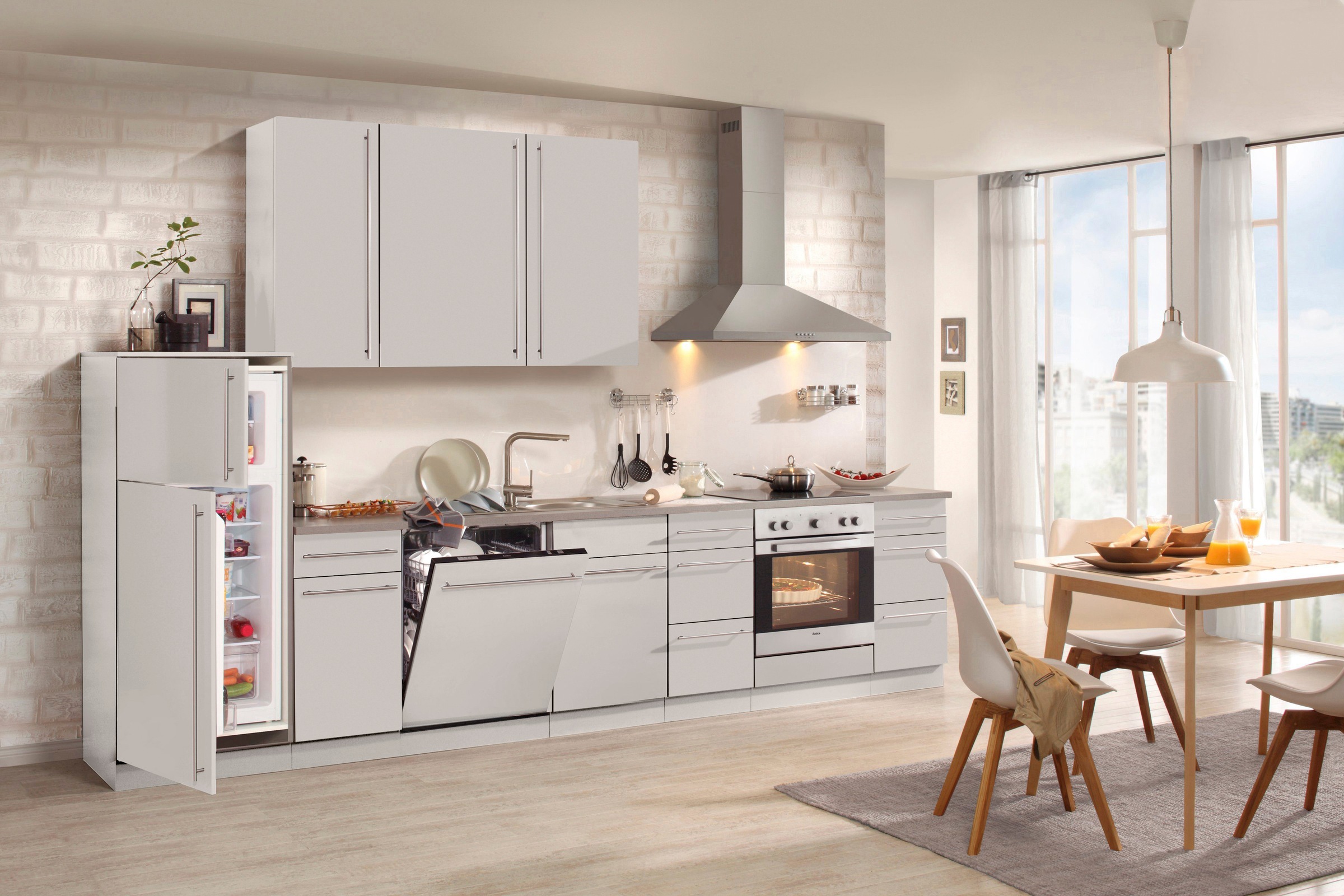 wiho Küchen Herdumbauschrank "Chicago" 60 cm breit günstig online kaufen