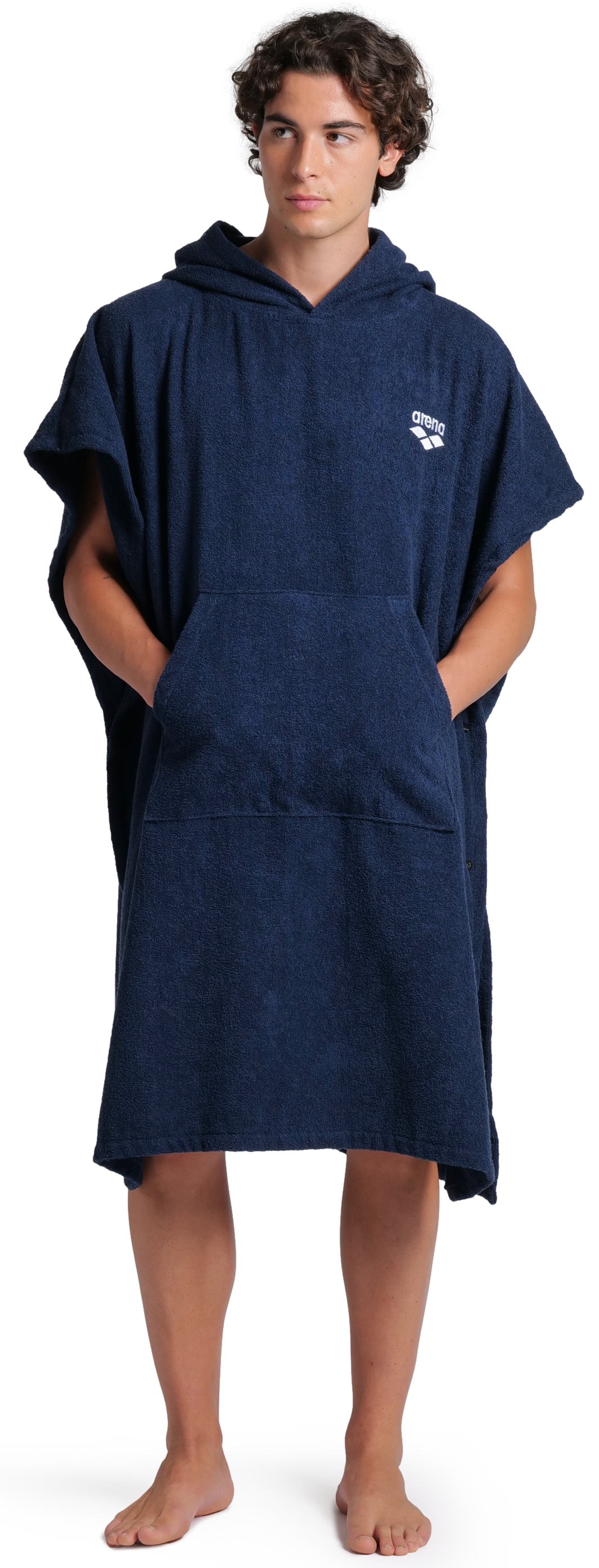 Arena Badeponcho »arena Unisex Baumwoll Poncho Bademantel« 1 Stk. Duschen, Strand, Sport, Schwimmbad, Sauna, Baumwolle, Unisex, bequem