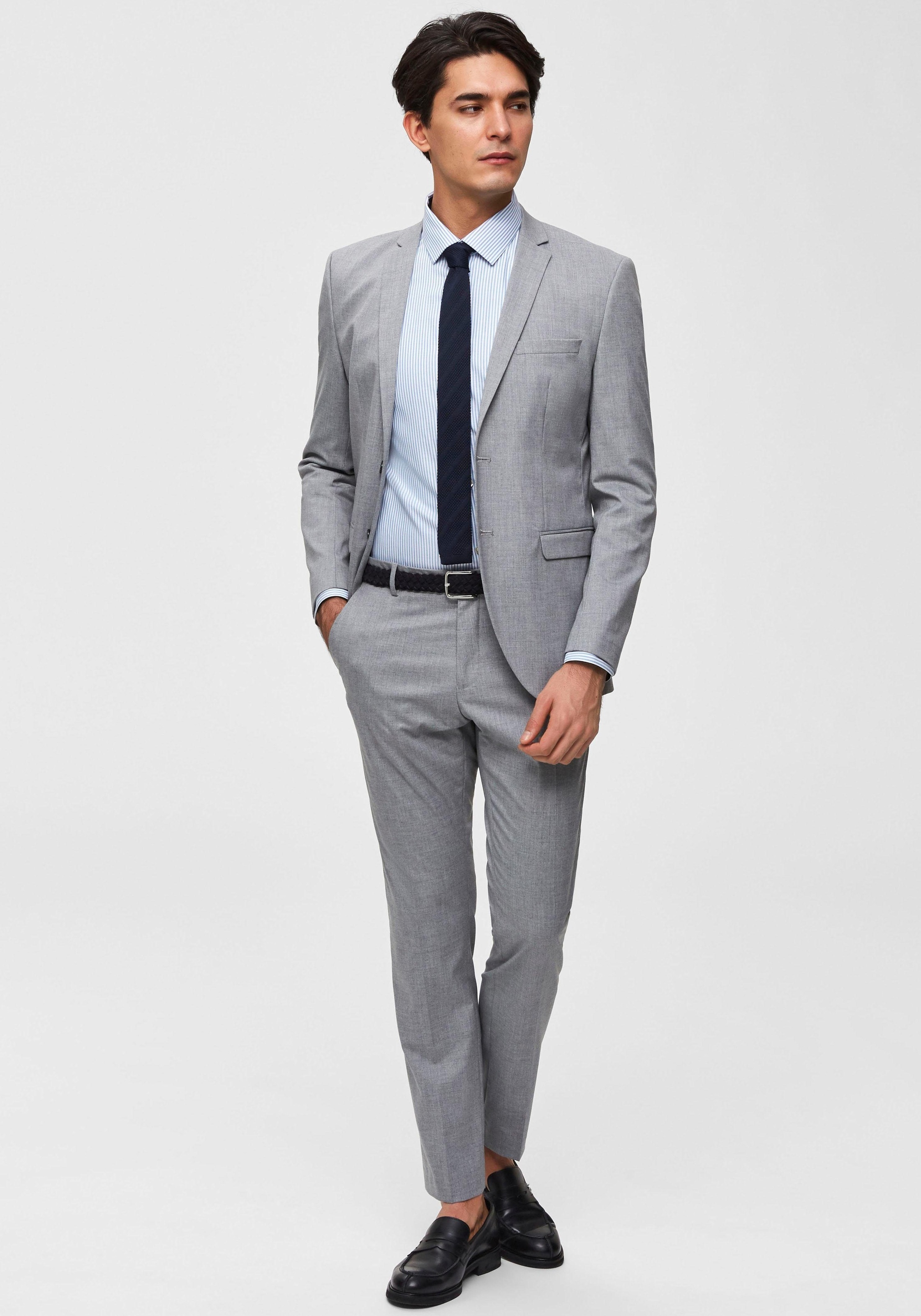 SELECTED HOMME Langarmhemd »SLHSLIMNEW-MARK SHIRT LS NOOS«