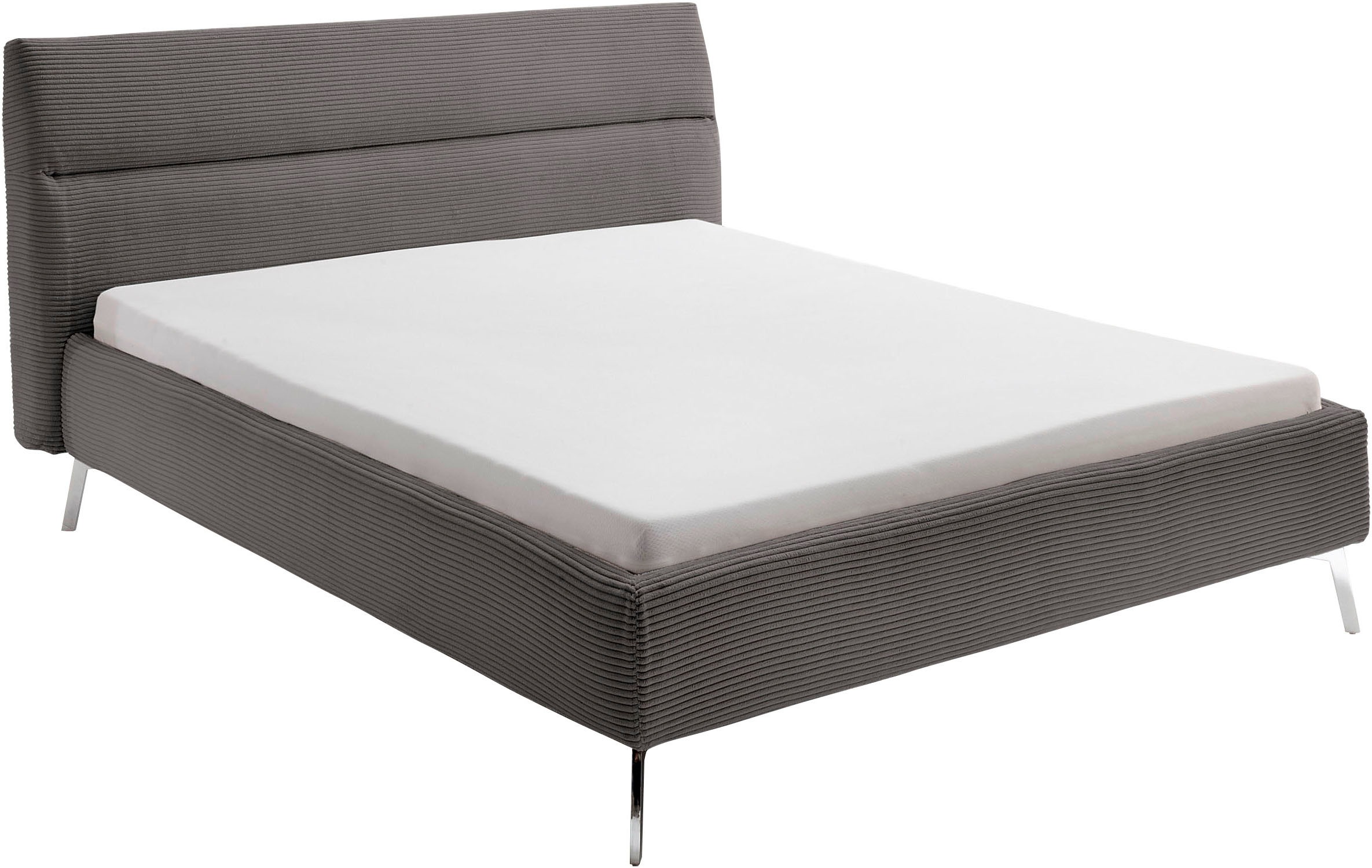 Home affaire Polsterbett »Elvo, weichgepolstertes Kopfteil, wahweise Überlä günstig online kaufen