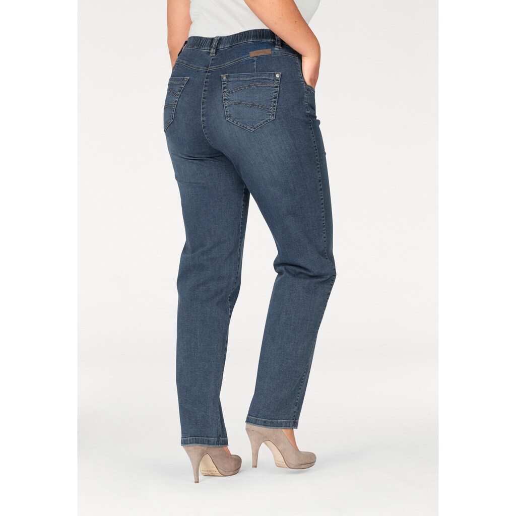 KjBRAND Straight-Jeans »Babsie: bequemer Oberschenkel«, Super Stretch