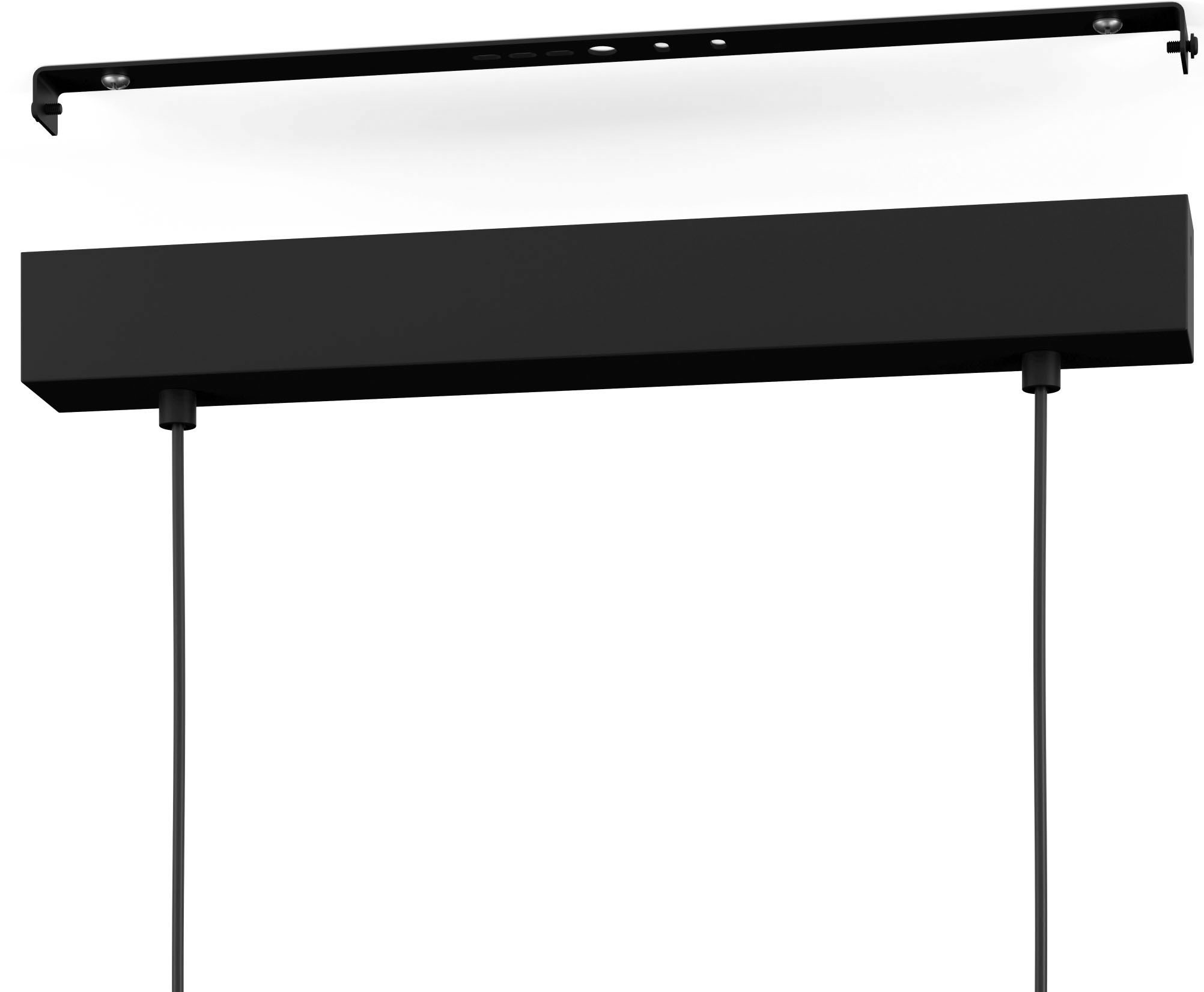 EGLO LED-Hängeleuchte »SIBERIA«,  in schwarz aus Stahl / inkl. LED fest integriert - 34 Watt