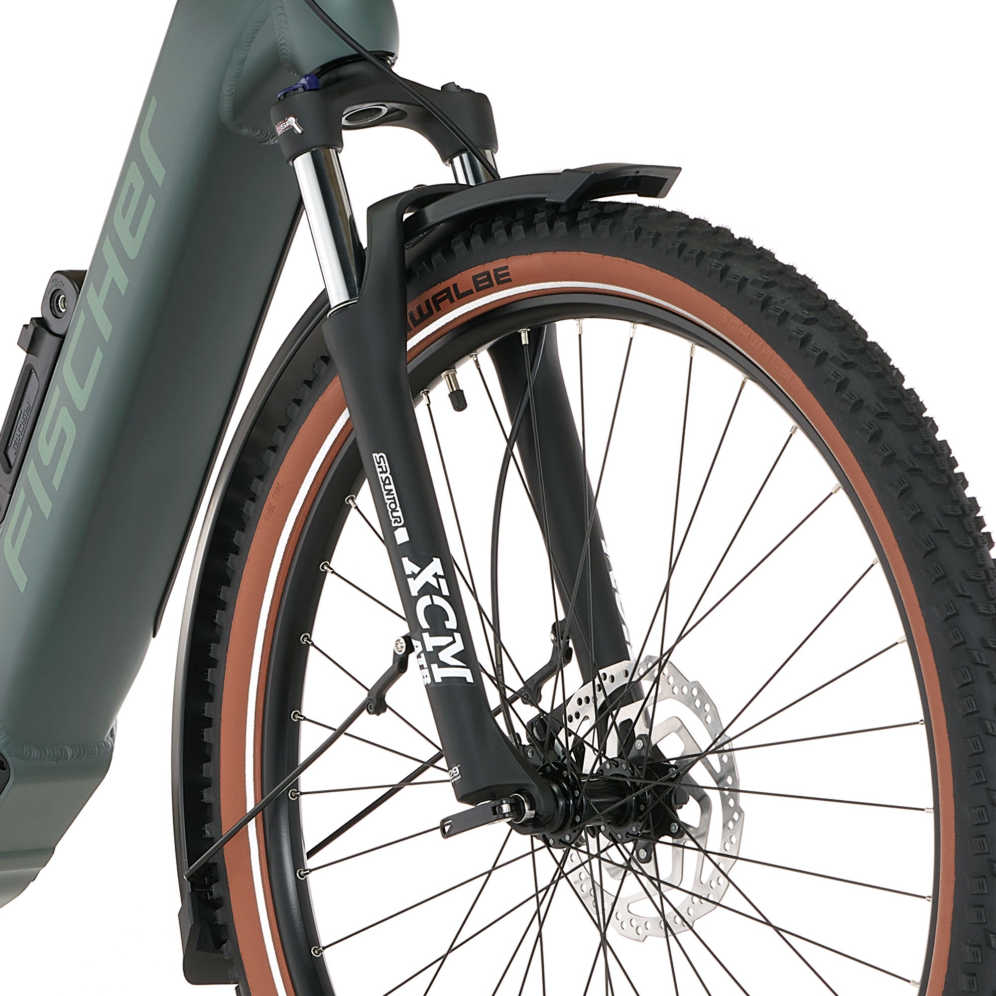 FISCHER Fahrrad E-Bike »TERRA T100 43 711«, 10 Gang, Shimano, Schaltwerk Deore