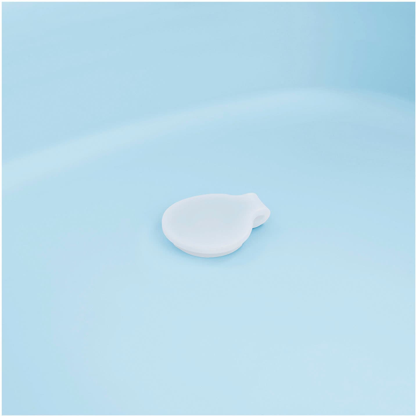 Hauck Babybadewanne »Wash N Fold M, Light Blue«, Faltbadewanne mit Wassertemperaturmessung am Ablaufstopfen