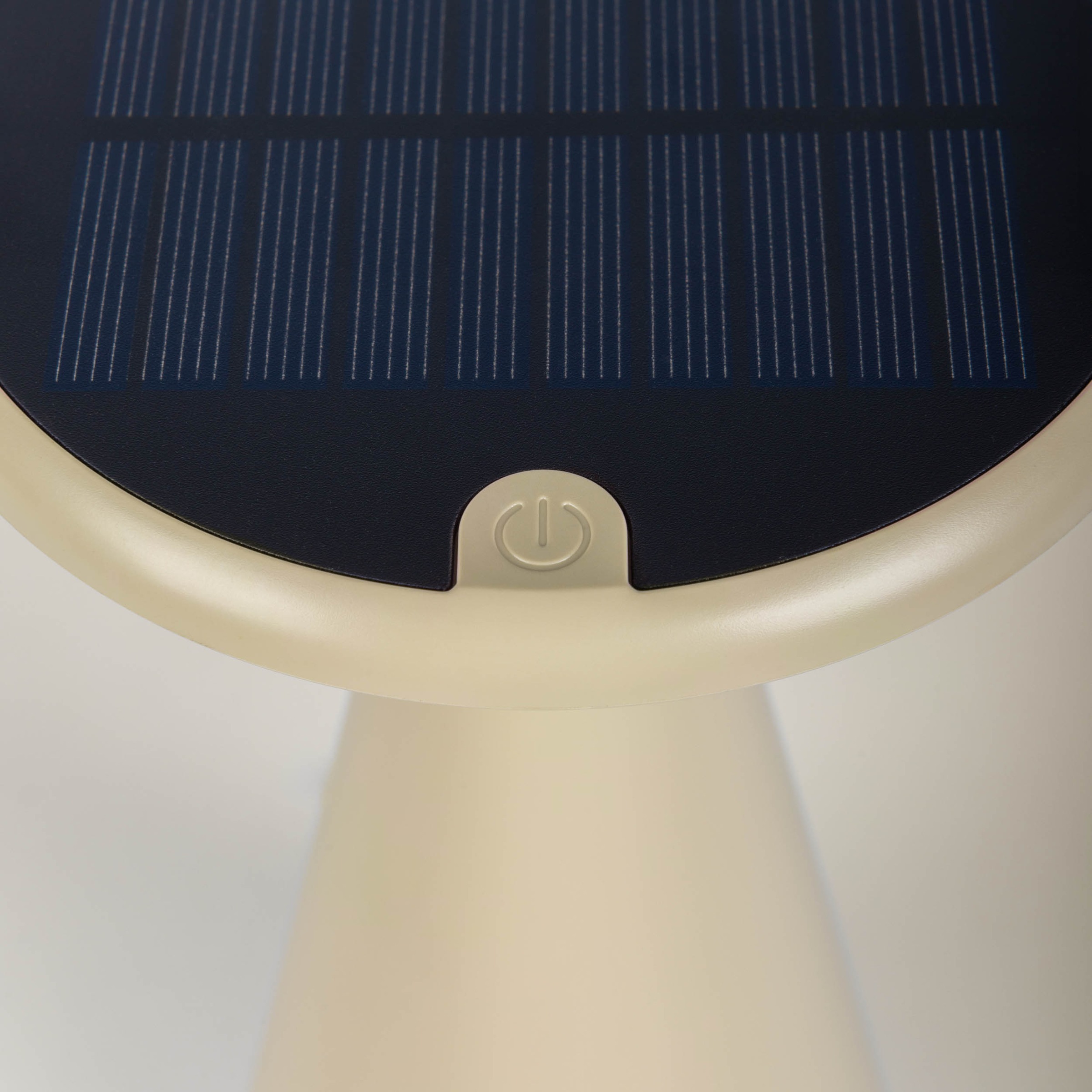 näve LED Tischleuchte »Palu«, 1 flammig, Leuchtmittel LED-Modul | LED wechselbar, Solar-/Akkubetrieb, Touch, Dimmbar, Memory, USB-C-Ladekabel, warmweiß