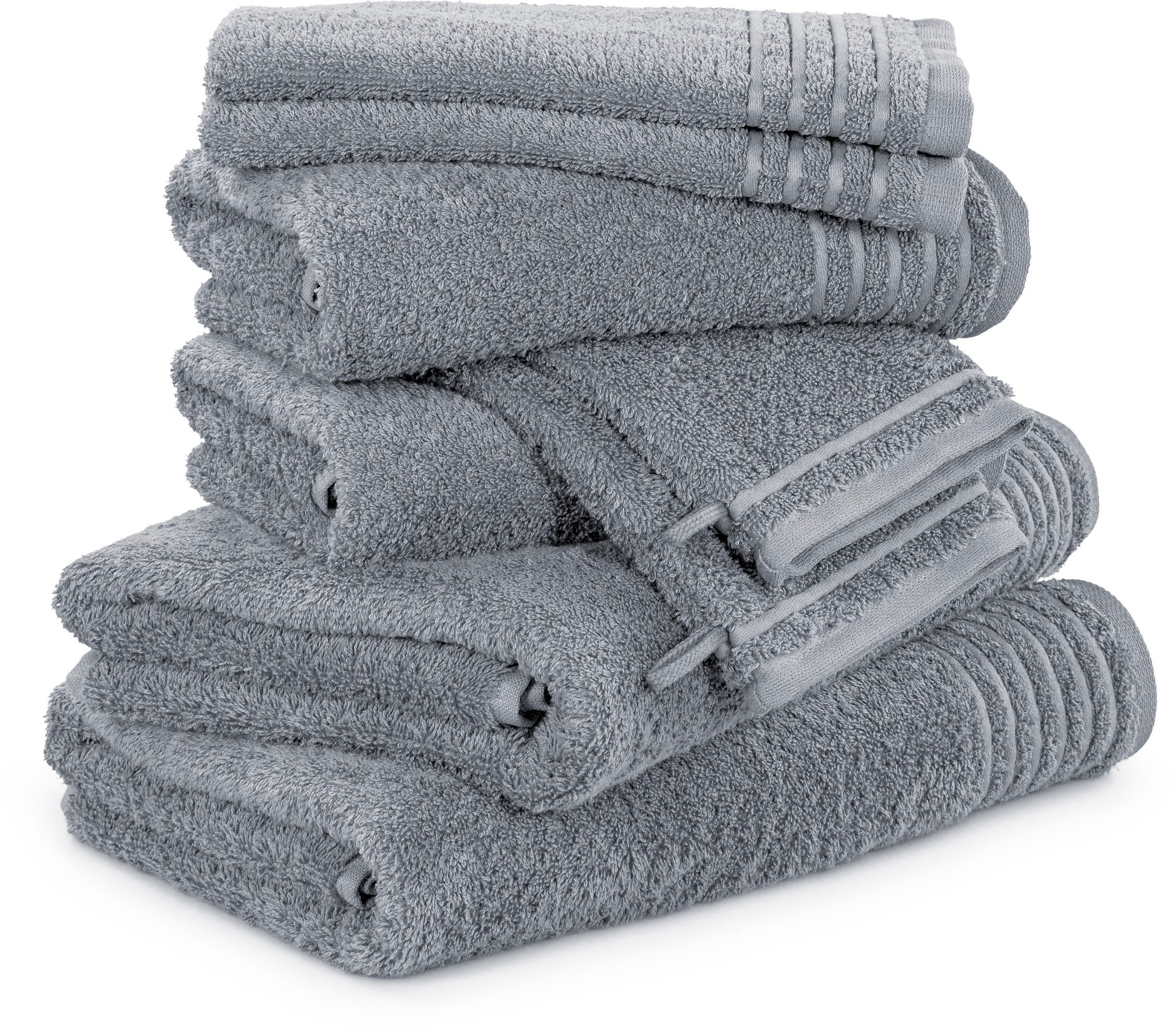 Möve Handtuch Set »New Classic« 8 Stk. Walkfrottier Waschhandschuhen, Gäste günstig online kaufen