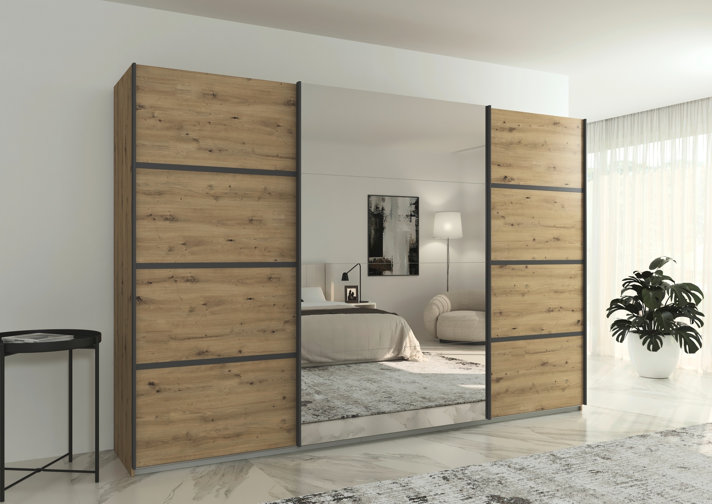 rauch Kleiderschrank »Schwebetürenschrank Garderobe Schrank TOP ANGEBOT Avo günstig online kaufen