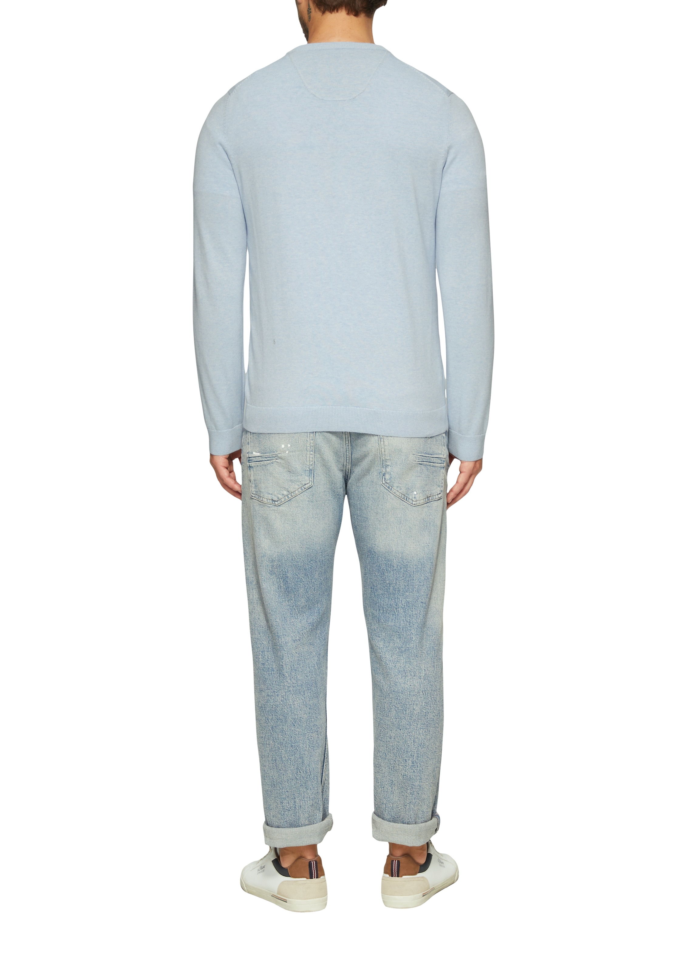 s.Oliver Strickpullover, mit Logostickerei