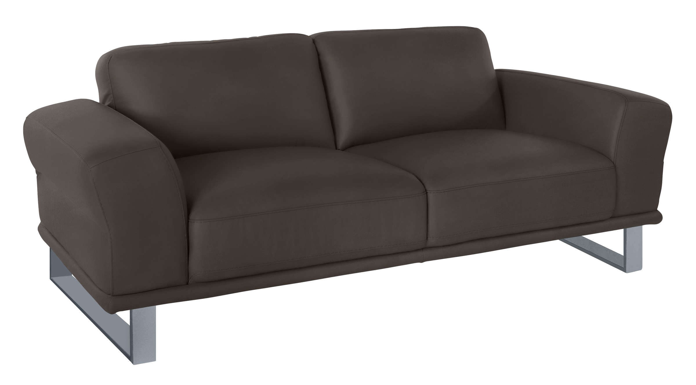 W.SCHILLIG 2,5-Sitzer »montanaa«, mit Metallkufen in Silber matt, Breite 212 cm