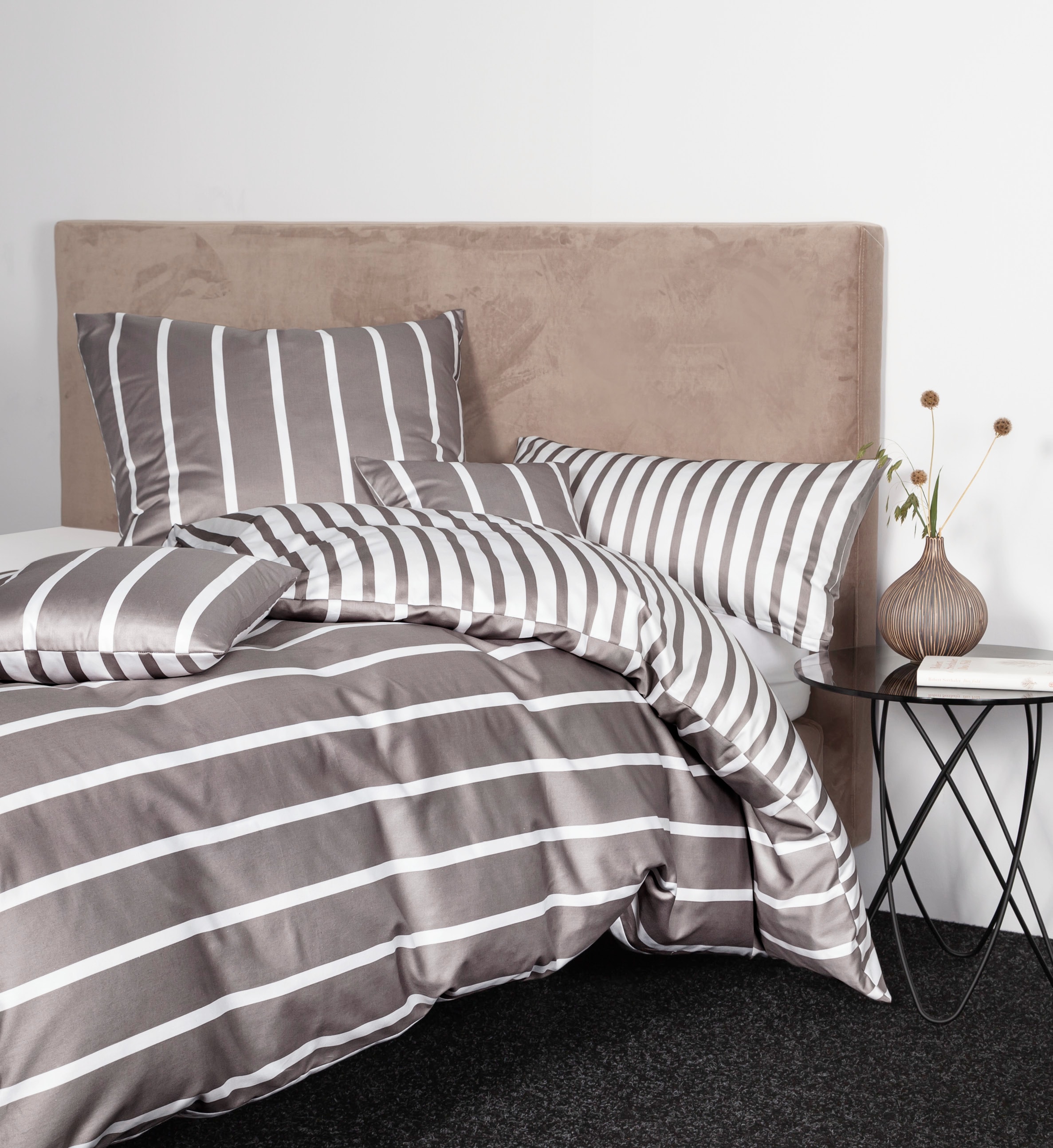 Janine Wendebettwäsche »Interlock-Jersey59028 3«, mit Reissverschluss günstig online kaufen