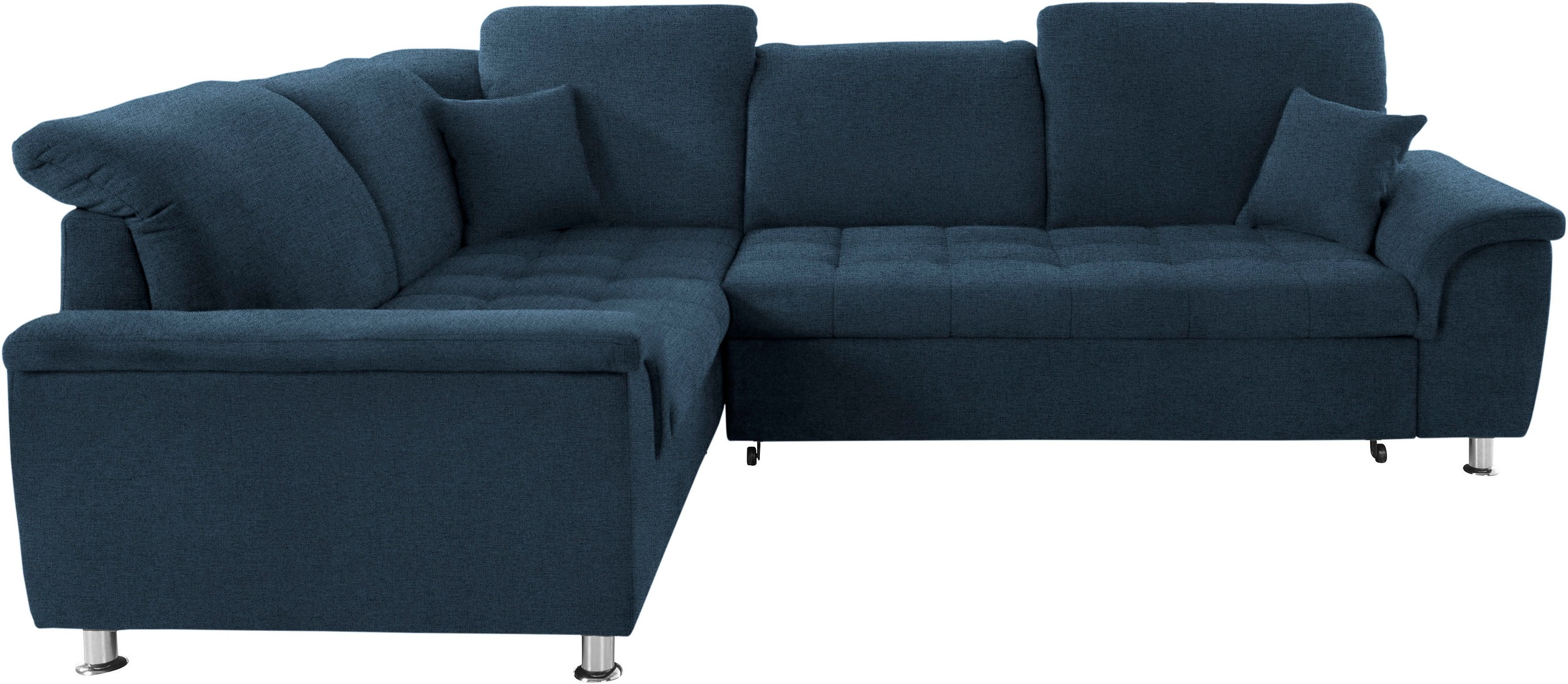 DOMO collection Ecksofa »Franzi L-Form«, wahlweise mit Kopfteilverstellung günstig online kaufen