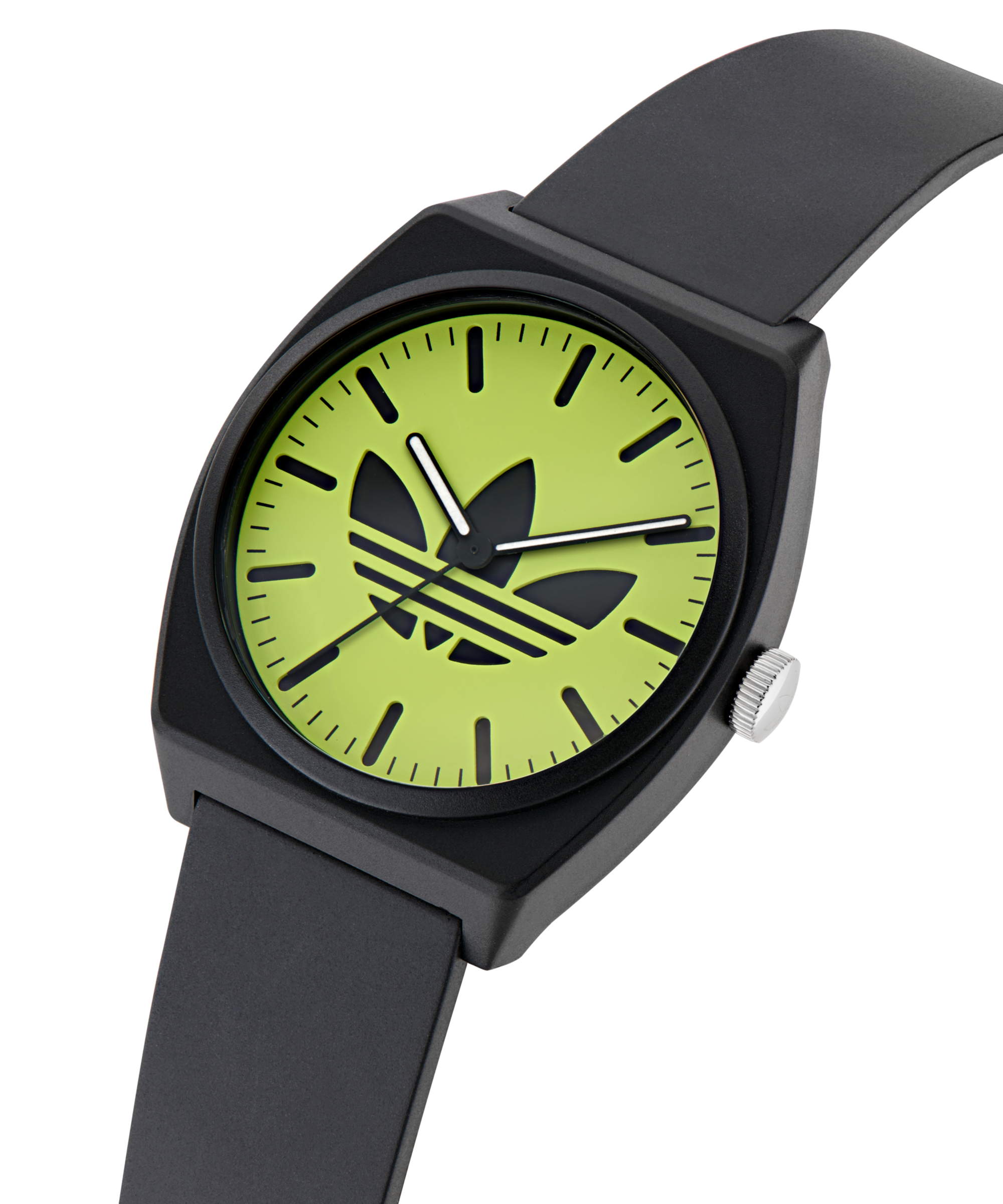 adidas Originals Quarzuhr »PROJECT TWO« Armbanduhr, Herrenuhr, Damenuhr, Resinarmband, Acrylglas