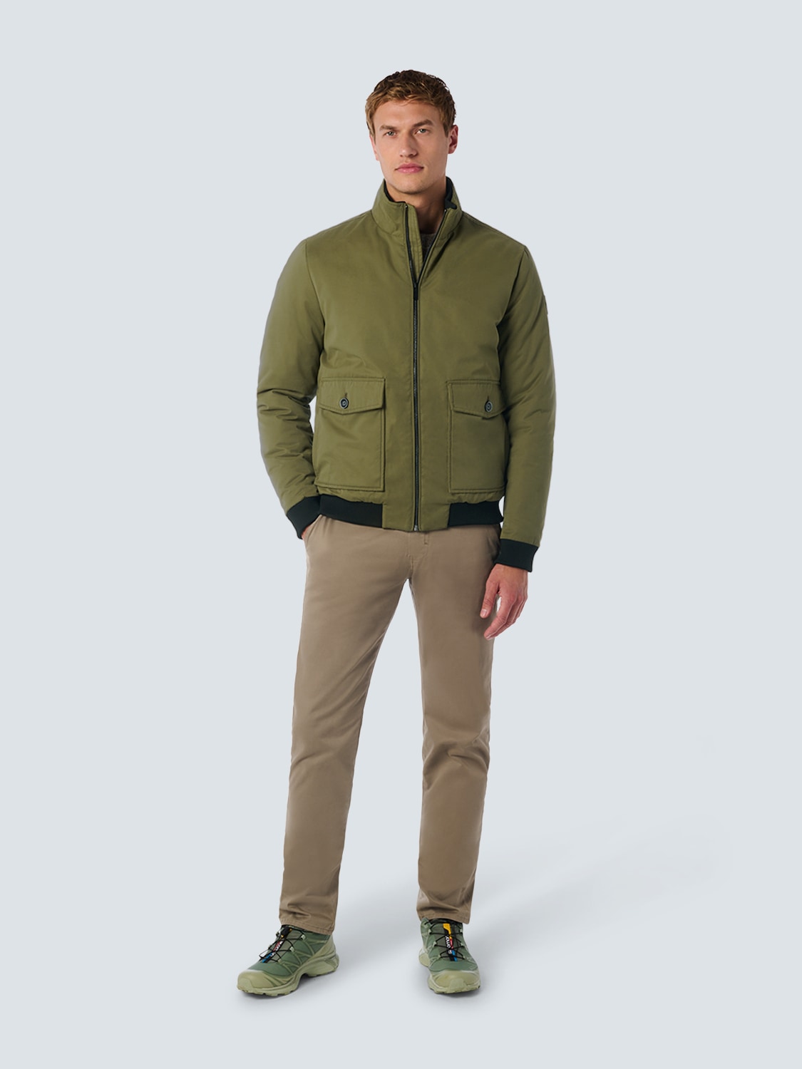 NO EXCESS Bomberjacke »No Excess Kurze Steppjacke«