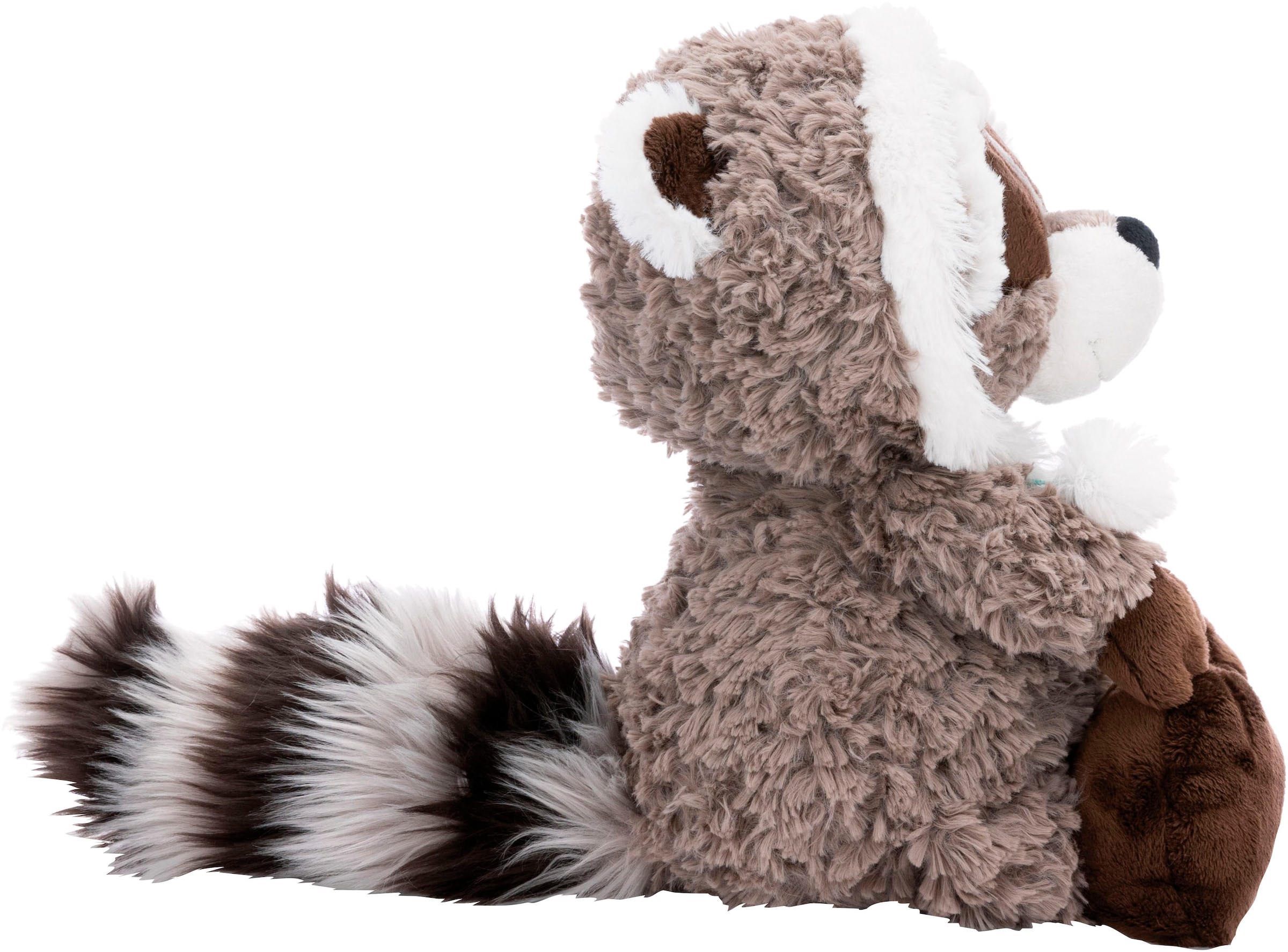 Nici Kuscheltier »Winter, Waschbär Lenno, 25 cm«, schlenkernd, mit Kapuze