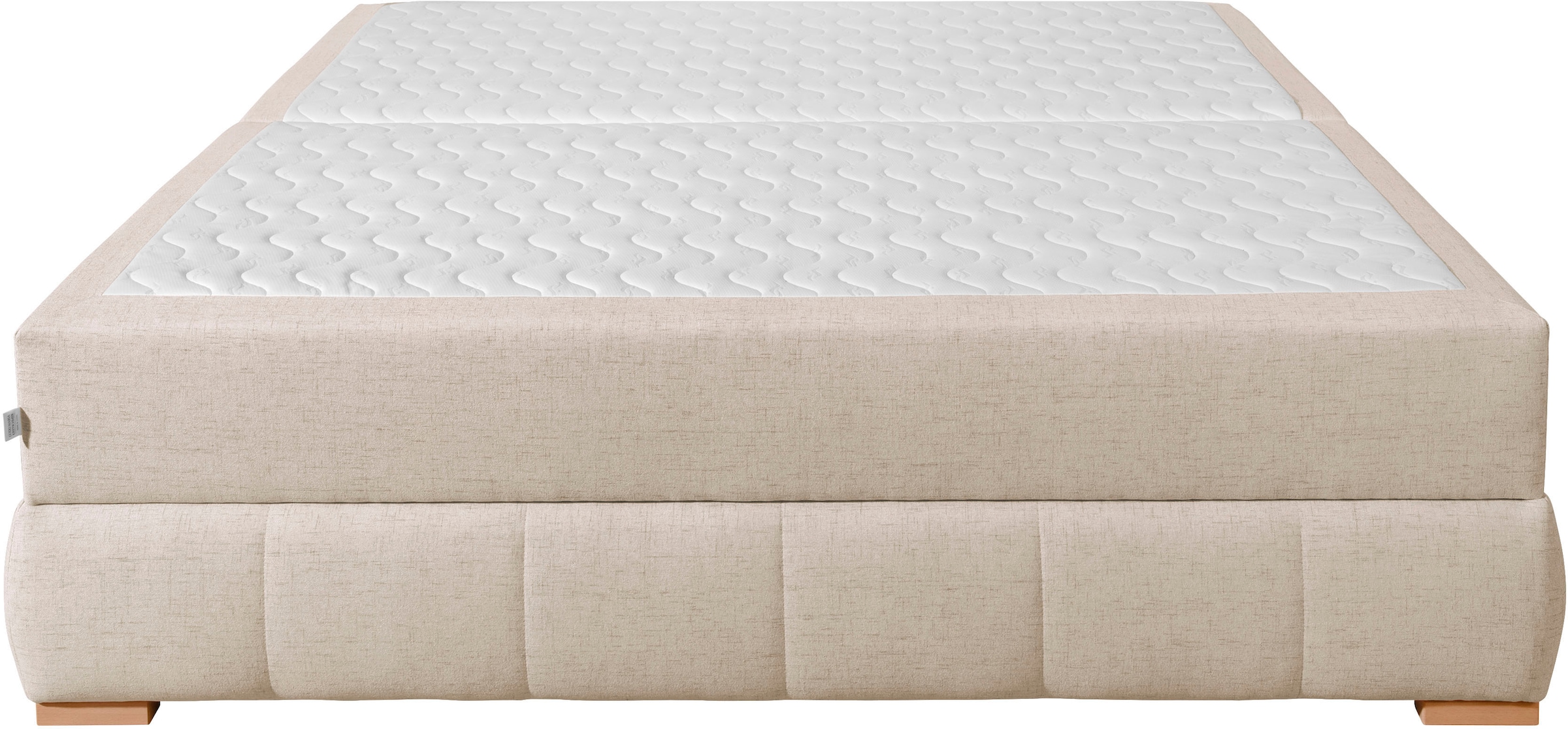 OTTO home Boxbett »Wehma inkl. Bettkasten und Topper, auch in Überlänge erhältlich« in H2, H3 & H4 wählbar, inklusive Topper